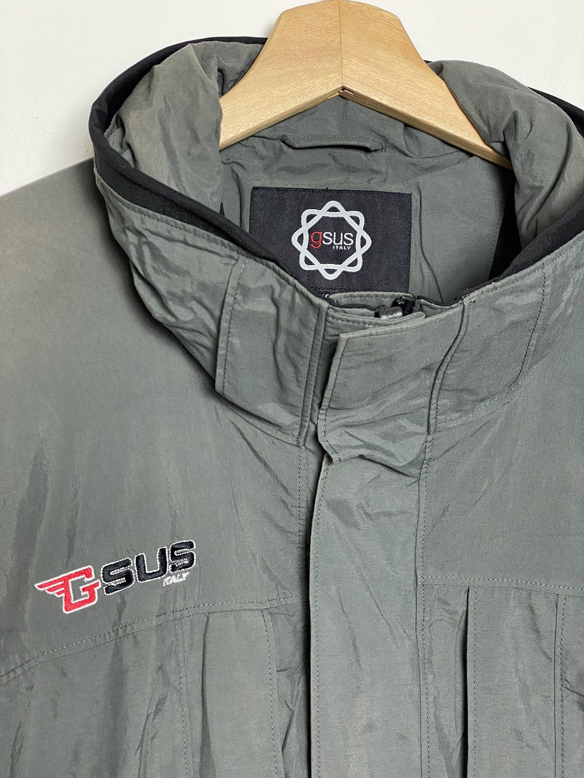 GSUS Sindustries Vintage Gsus Italy Racing Jacket / Honda Yamaha Ferrari Size US XXL / EU 58 / 5 - 2 Thumbnail