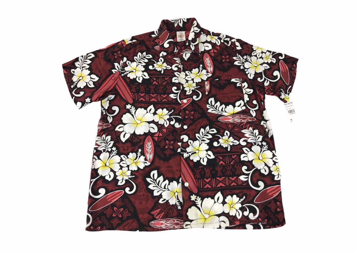 Men's Rayon Polynesia Aloha Shirt