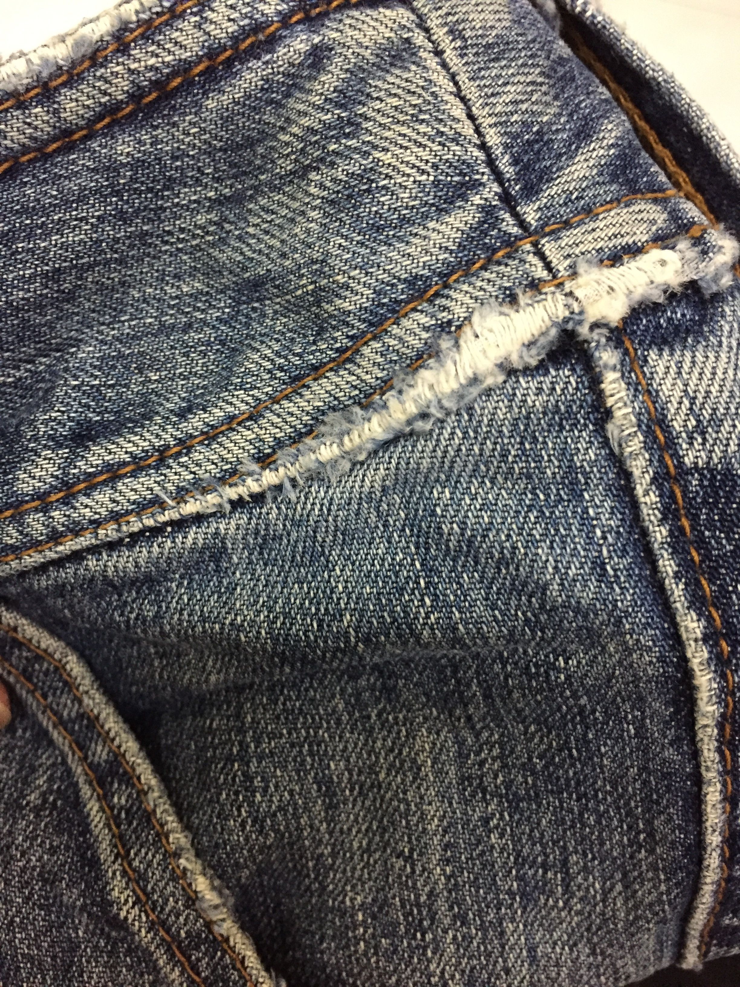 Hysteric Glamour patch bush distressed short denim Size 28" / US 6 / IT 42 - 7 Thumbnail