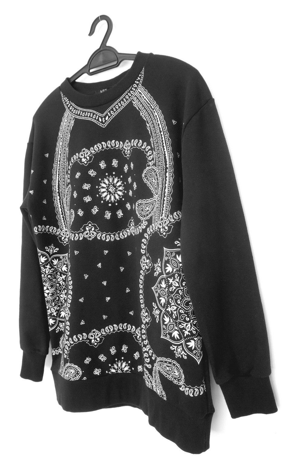 Japanese Brand AZUL BY MOUSSY - Paisley printed Sweater Size US M / EU 48-50 / 2 - 4 Thumbnail