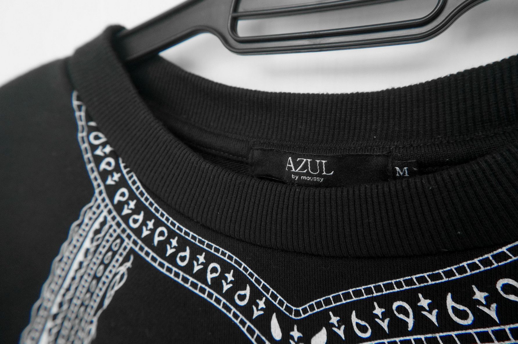 Japanese Brand AZUL BY MOUSSY - Paisley printed Sweater Size US M / EU 48-50 / 2 - 3 Thumbnail
