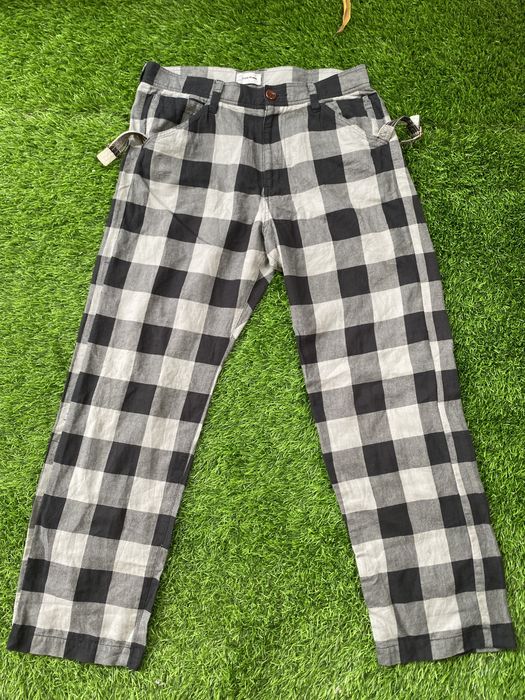 Undercover Undercover Plaid Tartan Bondage Pants | Grailed