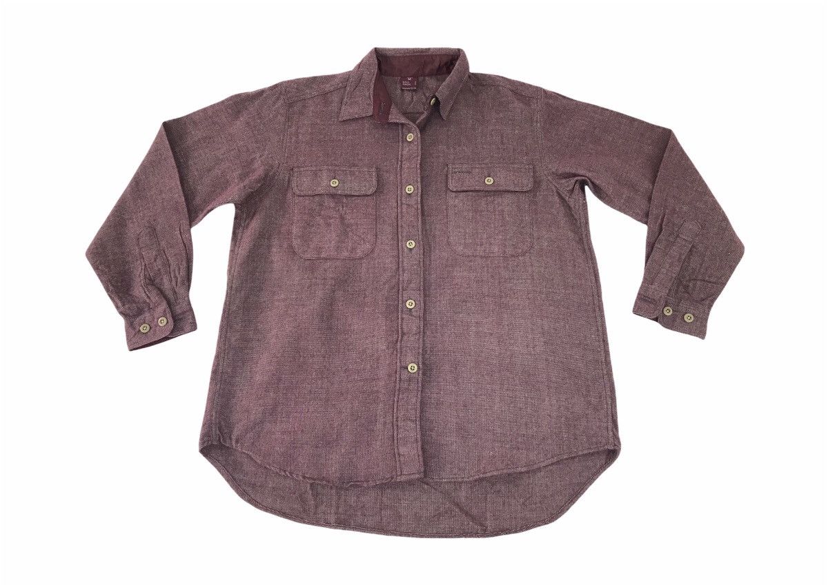 Japanese Brand × Montbell Mont-Bell Button Up Shirt Double Pocket K215j Size US M / EU 48-50 / 2 - 1 Thumbnail
