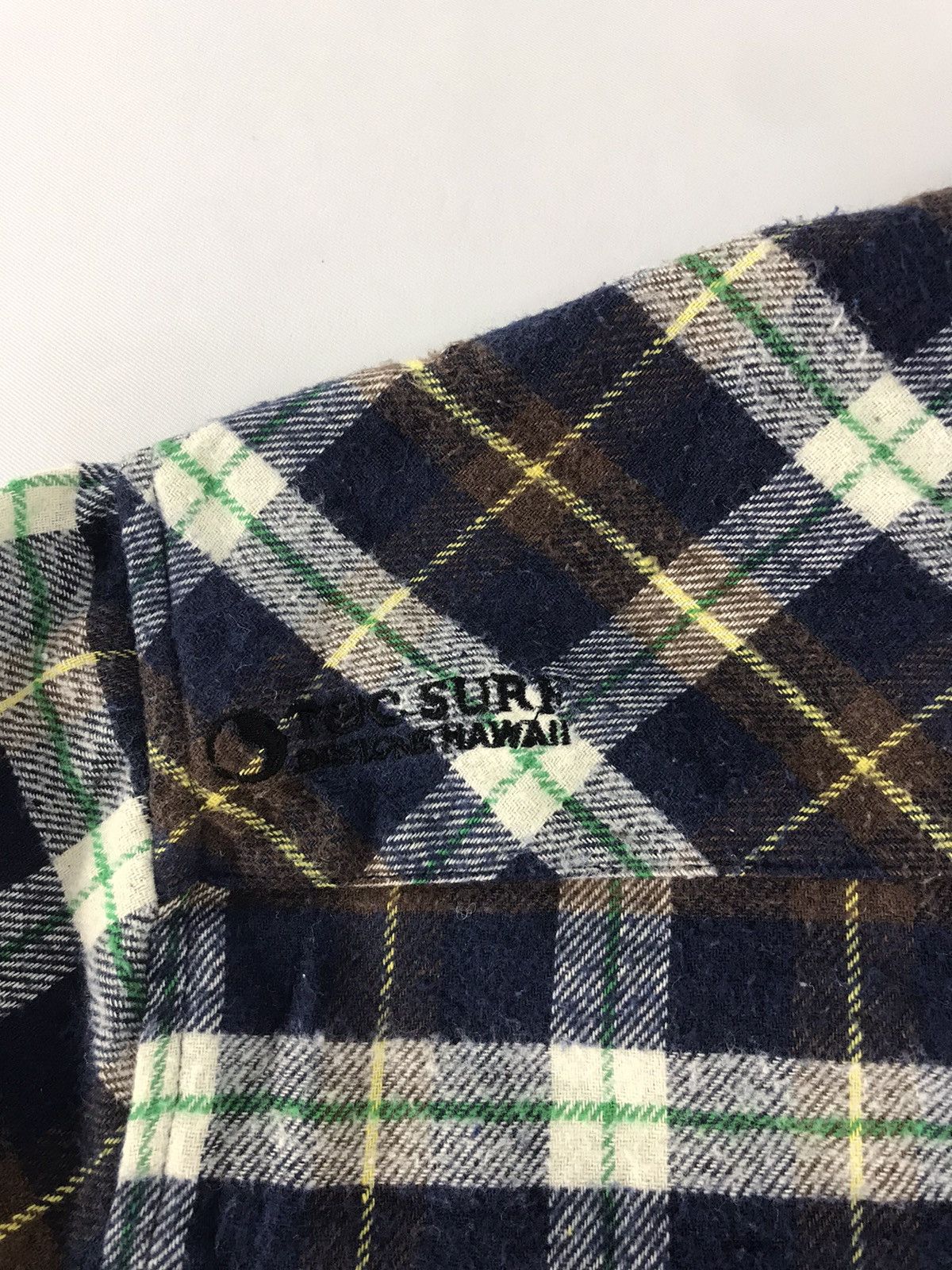 Flannel × Japanese Brand T&C Surf Flannel Button Up Single Pocket Plaid Checked Size US L / EU 52-54 / 3 - 9 Thumbnail
