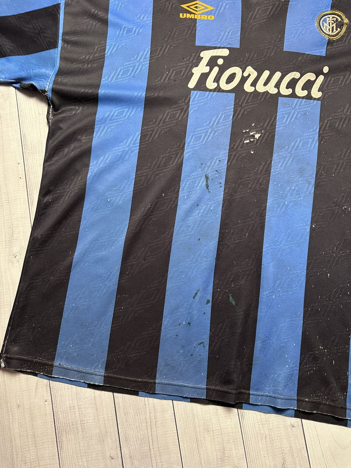 Umbro × Vintage Vintage Umbro Soccer Jersey Inter Milan retro rare size XXL Size US XXL / EU 58 / 5 - 4 Thumbnail