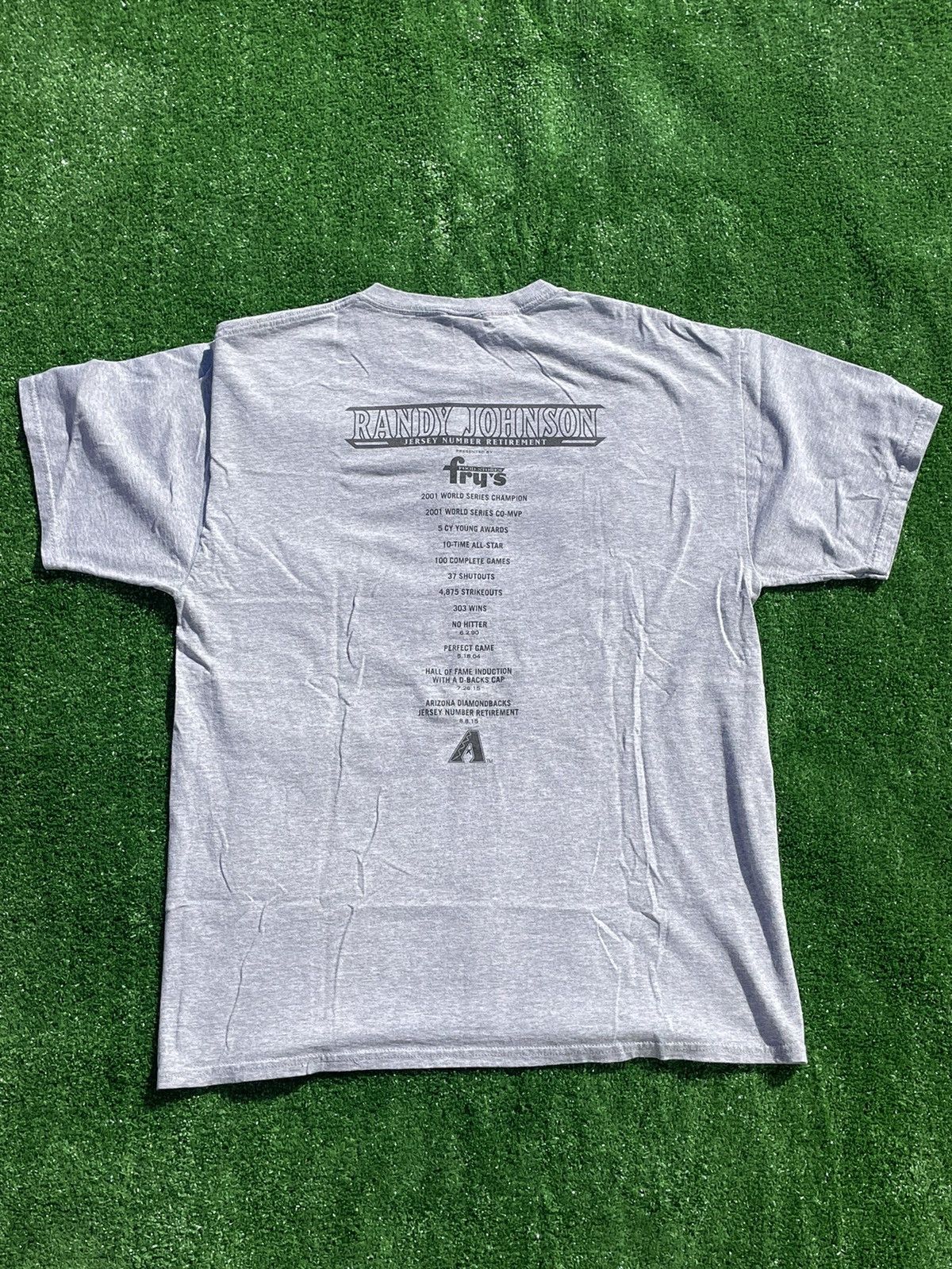 MLB Arizona Diamondbacks RANDY JOHNSON Jersey Retirement Shirt Size US L / EU 52-54 / 3 - 3 Thumbnail