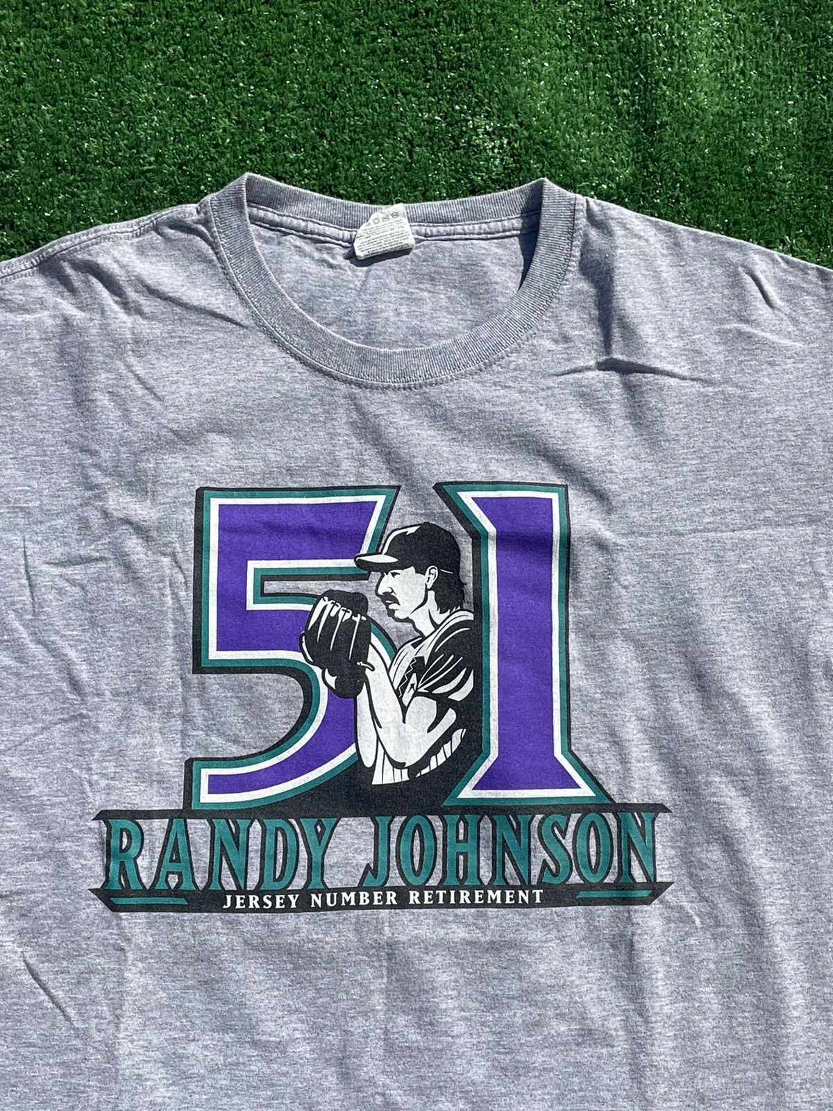 MLB Arizona Diamondbacks RANDY JOHNSON Jersey Retirement Shirt Size US L / EU 52-54 / 3 - 2 Thumbnail