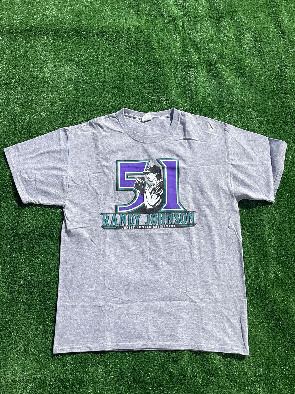 MLB Arizona Diamondbacks RANDY JOHNSON Jersey Retirement Shirt Size US L / EU 52-54 / 3 - 1 Thumbnail