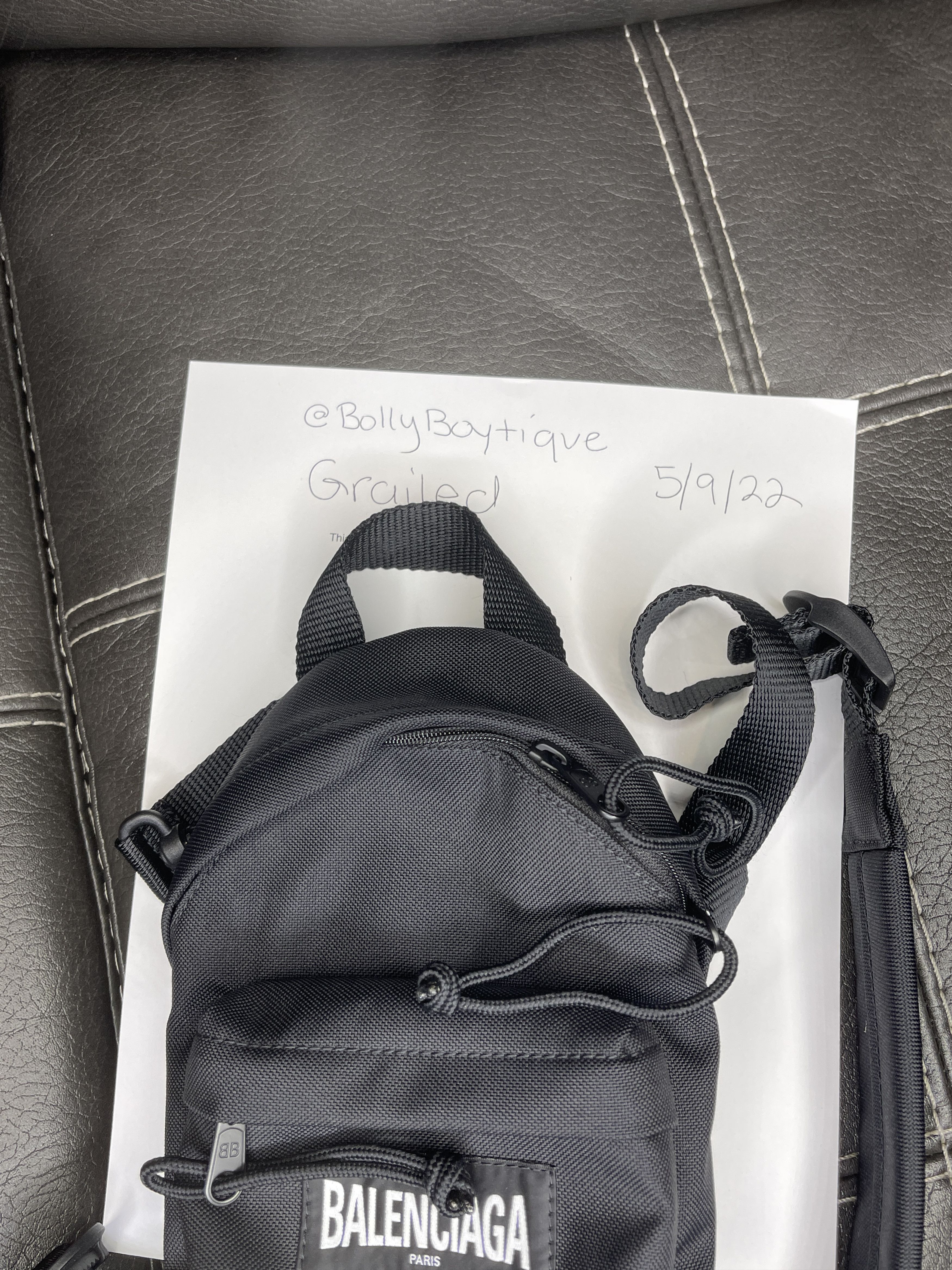 Balenciaga Balenciaga Mini Crossbody or Belt Bag Backpack - Size ONE SIZE - 2 Thumbnail