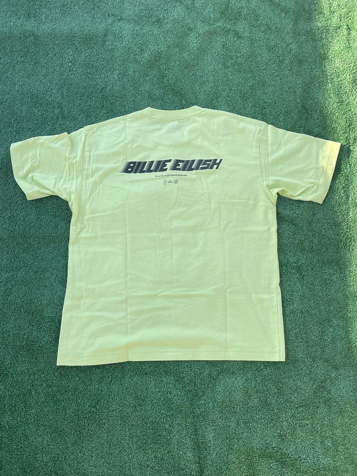 Uniqlo Billie Eilish Flower Skulls Logo T-Shirt Size US S / EU 44-46 / 1 - 4 Thumbnail