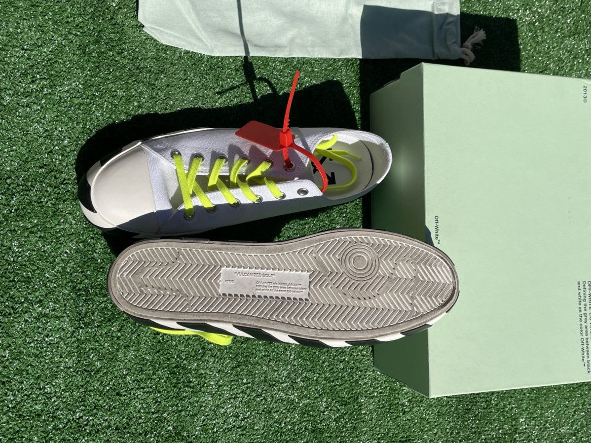 Off-White Lace Up Vulcanized Size US 11.5 / EU 44-45 - 5 Thumbnail