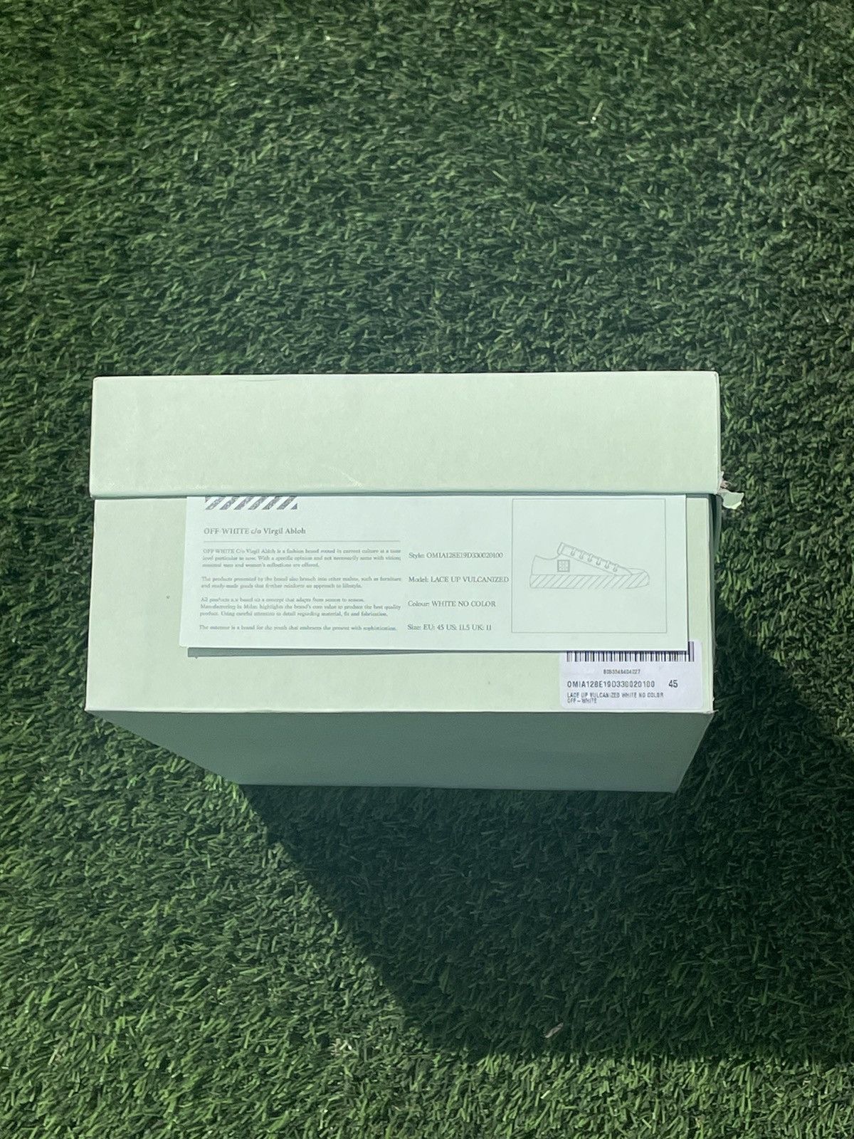 Off-White Lace Up Vulcanized Size US 11.5 / EU 44-45 - 9 Thumbnail