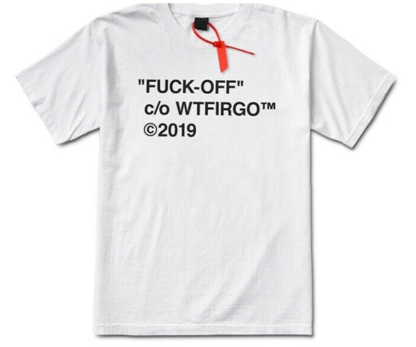 Freshjive FRESHJIVE Fuck Off White tee L Size US L / EU 52-54 / 3 - 1 Thumbnail