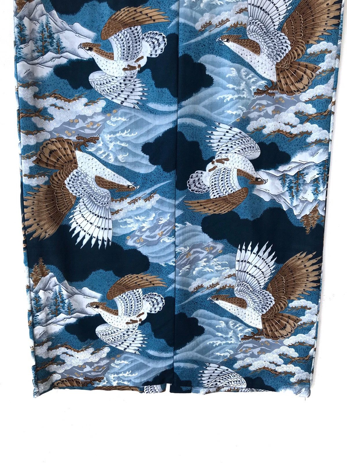 Japanese Brand Kimono Allprint Folklores Eagle Guardian Traditional Wear Size US M / EU 48-50 / 2 - 7 Thumbnail