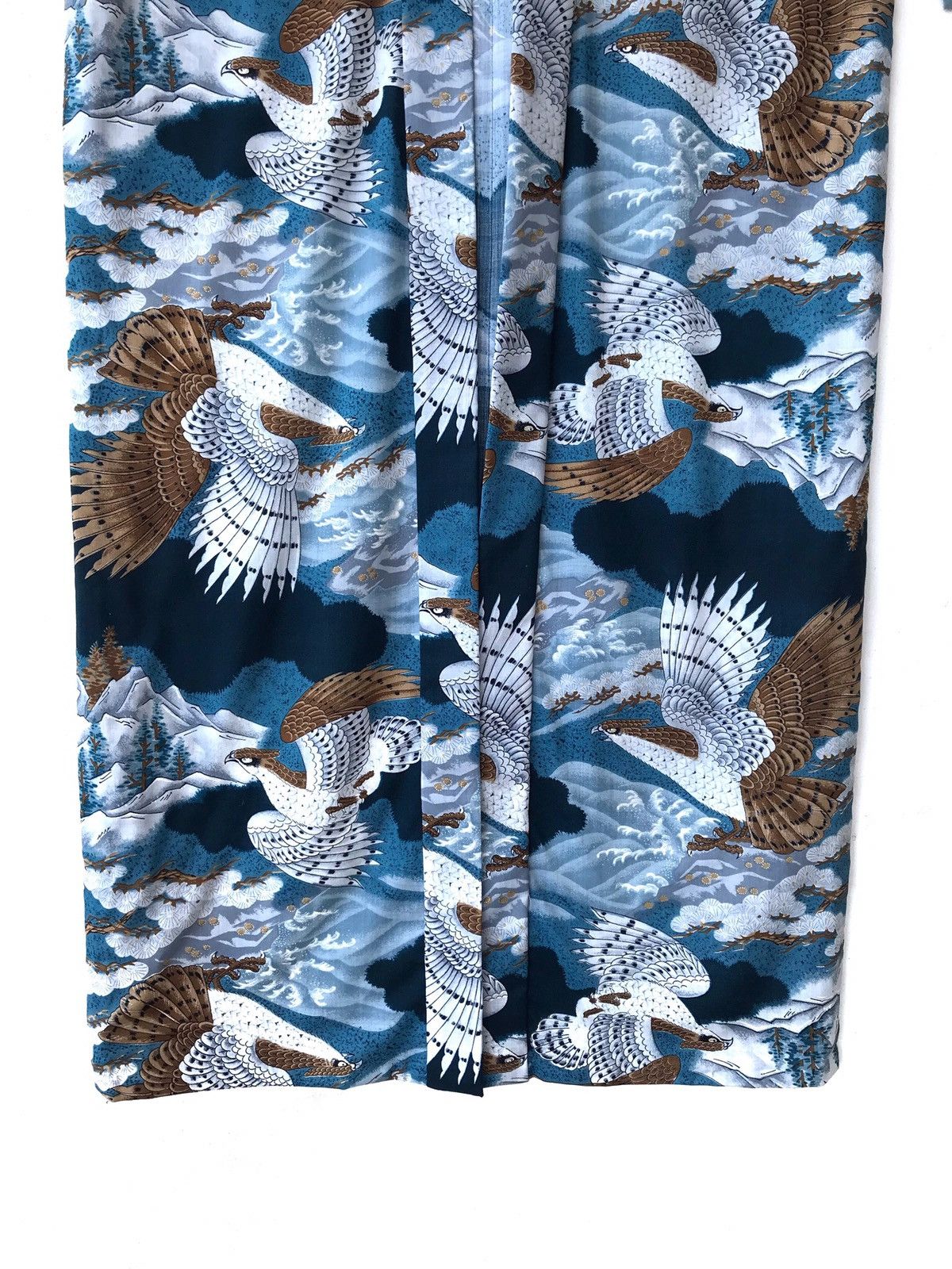 Japanese Brand Kimono Allprint Folklores Eagle Guardian Traditional Wear Size US M / EU 48-50 / 2 - 4 Thumbnail