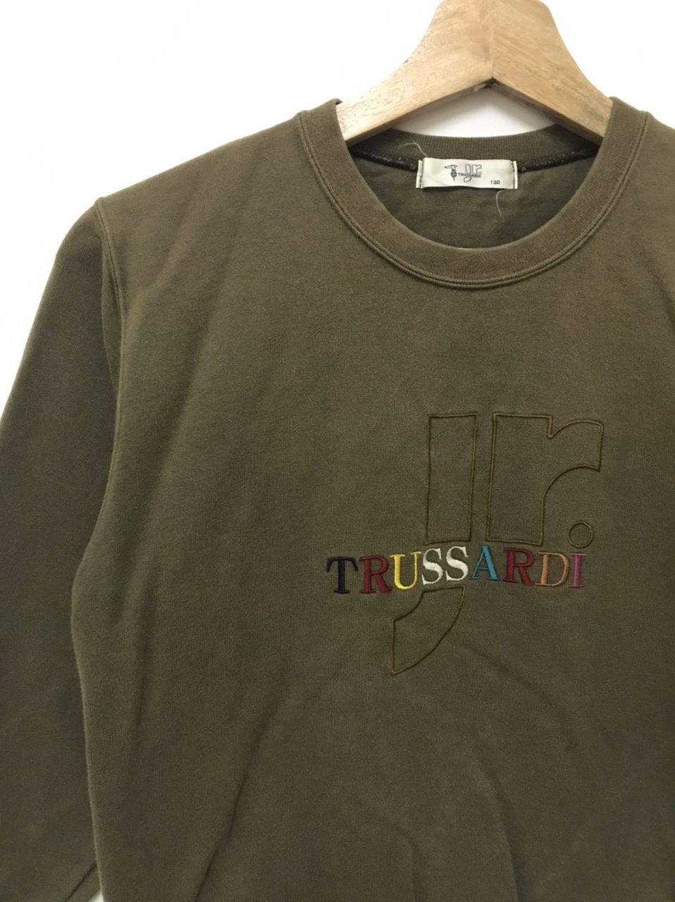 Trussardi Vintage Trussardi Sweatshirt Embroidered Logo Size US XS / EU 42 / 0 - 5 Thumbnail