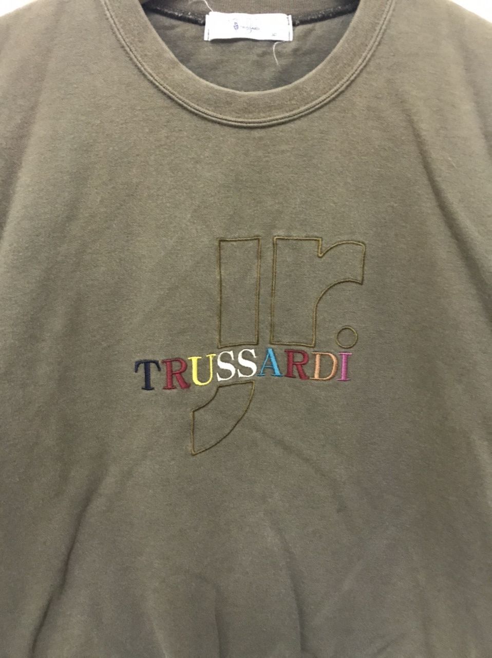 Trussardi Vintage Trussardi Sweatshirt Embroidered Logo Size US XS / EU 42 / 0 - 2 Thumbnail