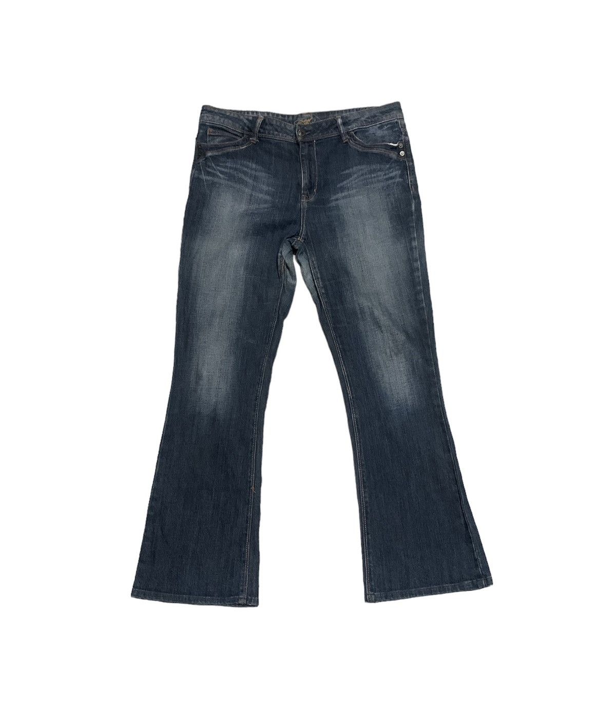 If Six Was Nine Vintage Japanese Flare Bootcut Bell Bottom Jeans Size 32" / US 10 / IT 46 - 1 Thumbnail