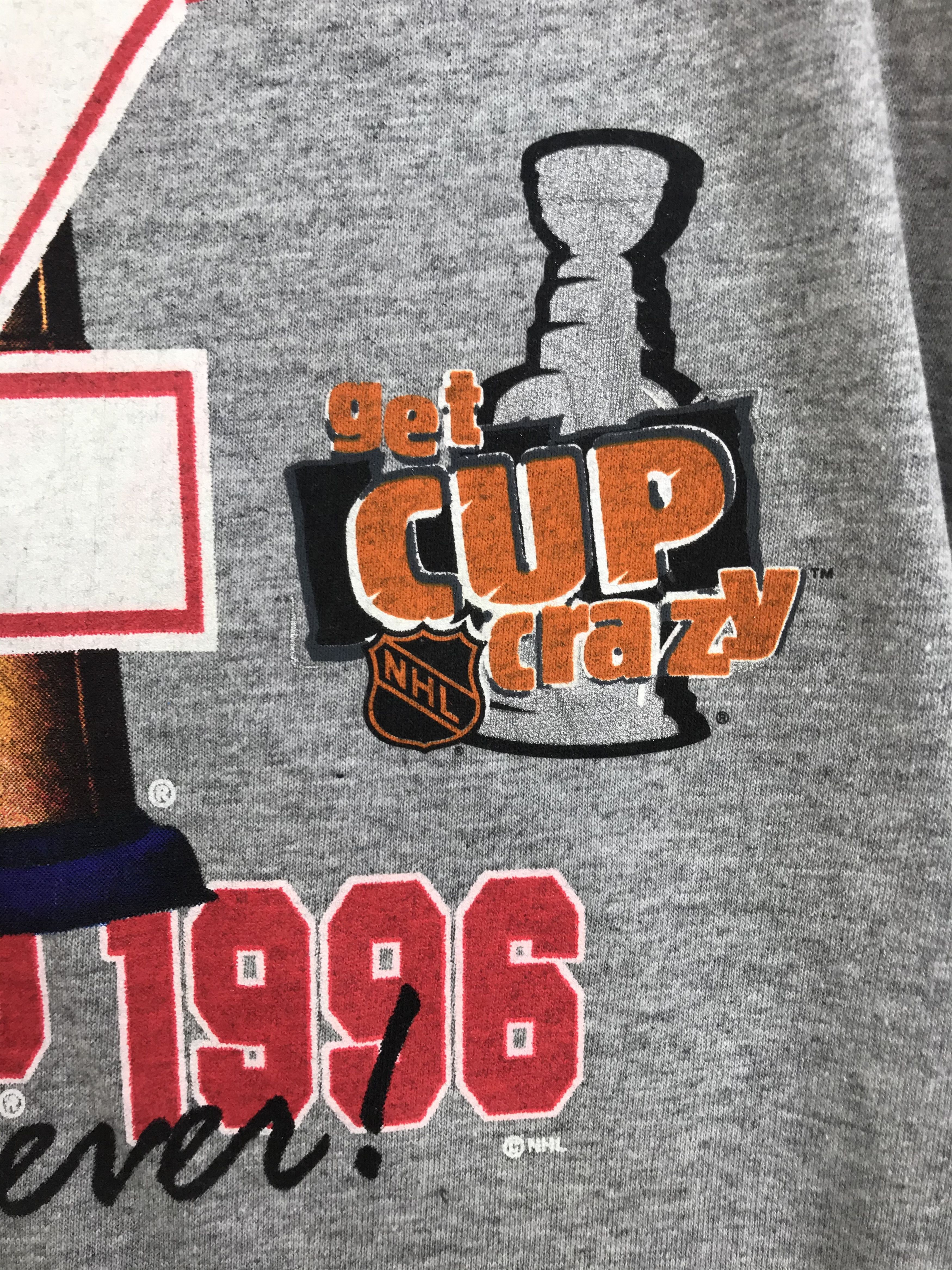 NHL Vintage 90s Nhl Detroit Red Wings Overprint T-Shirt Size US M / EU 48-50 / 2 - 7 Thumbnail