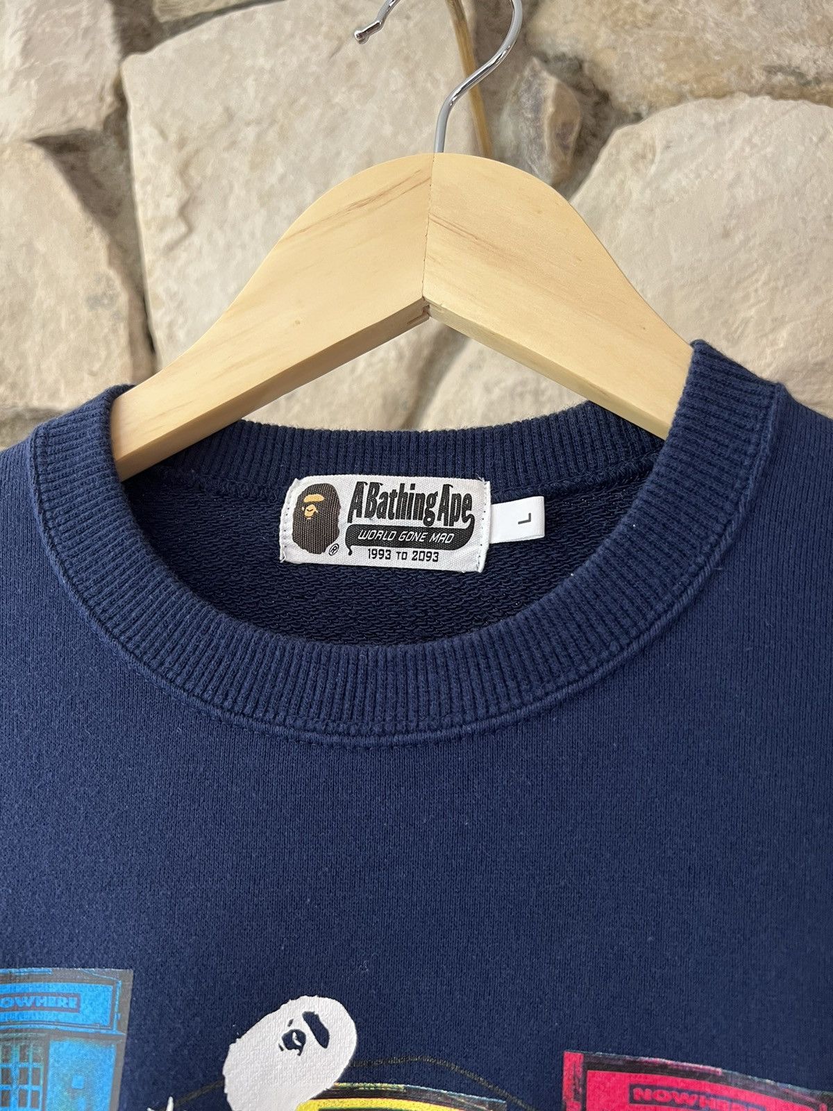 Bape Bape 27th Anniversary Crewneck Size US L / EU 52-54 / 3 - 4 Thumbnail