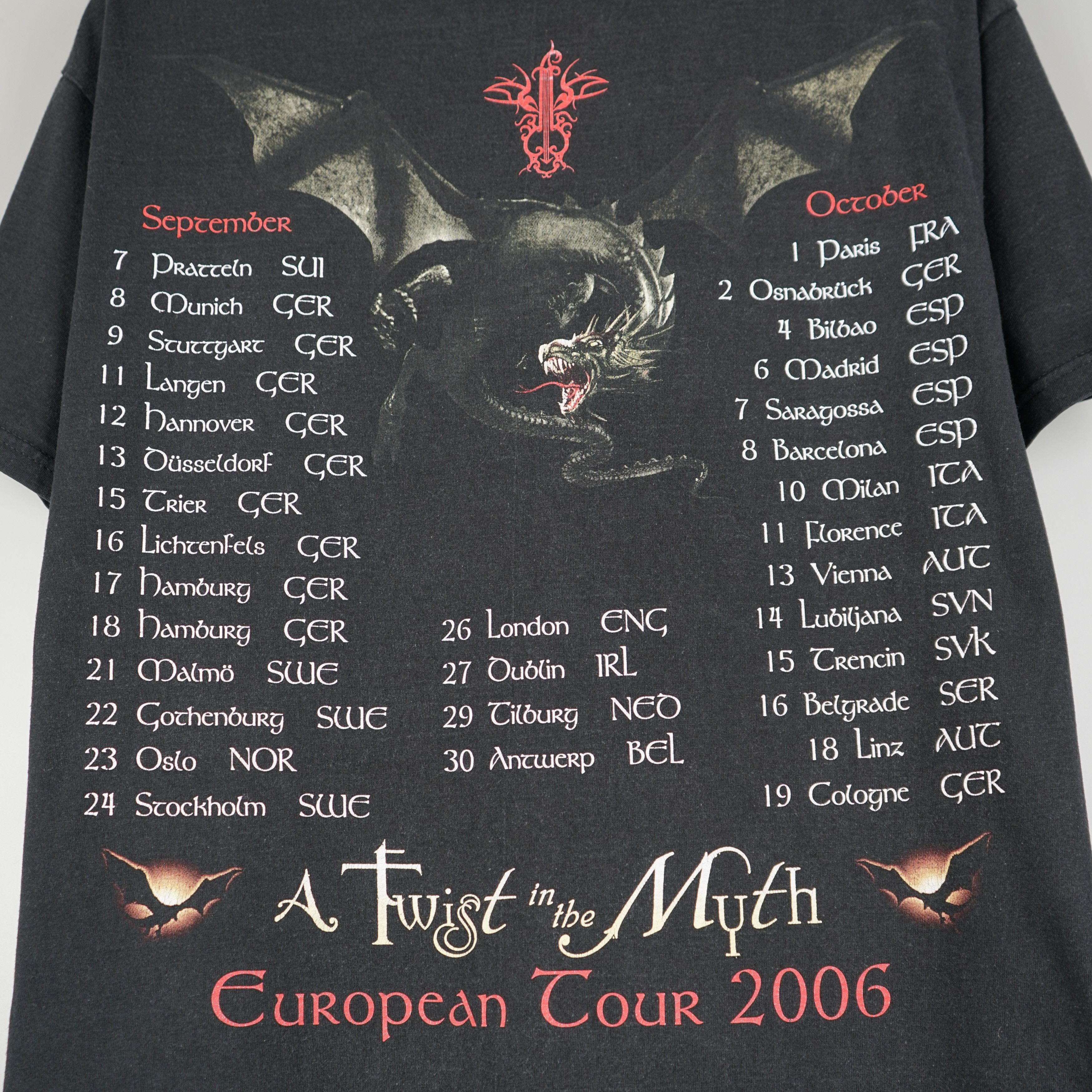 Band Tees × Vintage 2006 Blind Guardian tour t-shirt Size US M / EU 48-50 / 2 - 6 Thumbnail