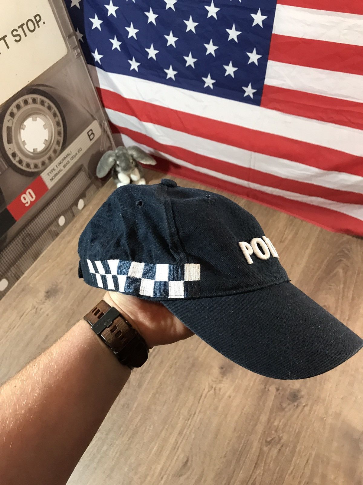 Vintage Vintage Police cap vetements style Size ONE SIZE - 4 Thumbnail