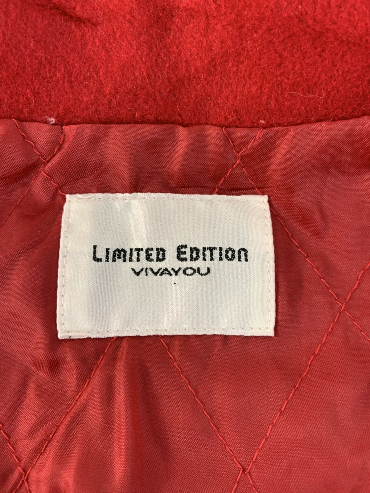 Vintage 90s Limited Edition Vivayou 01 Varsity Jacket Spell Out Size S / US 4 / IT 40 - 8 Thumbnail