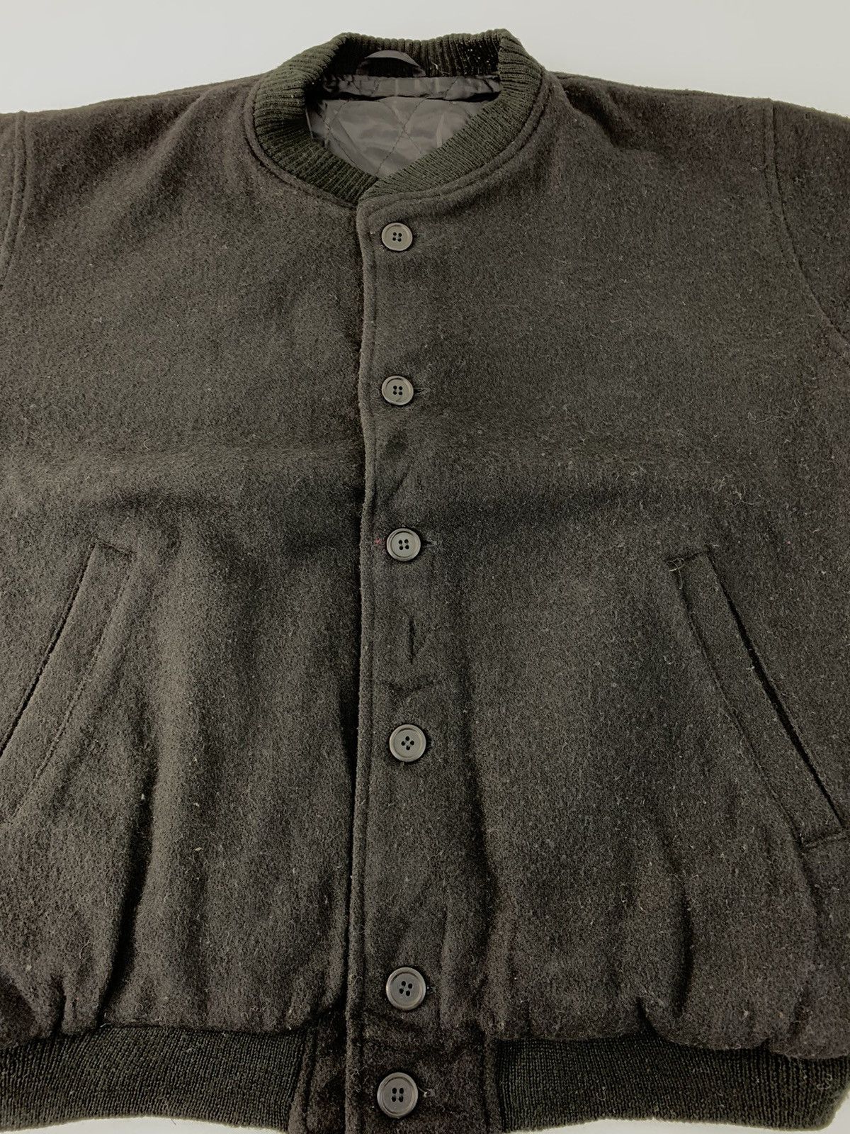 Vintage Hype 90s Japanese Brand Varsity Padded Jacket Button Size US M / EU 48-50 / 2 - 3 Thumbnail