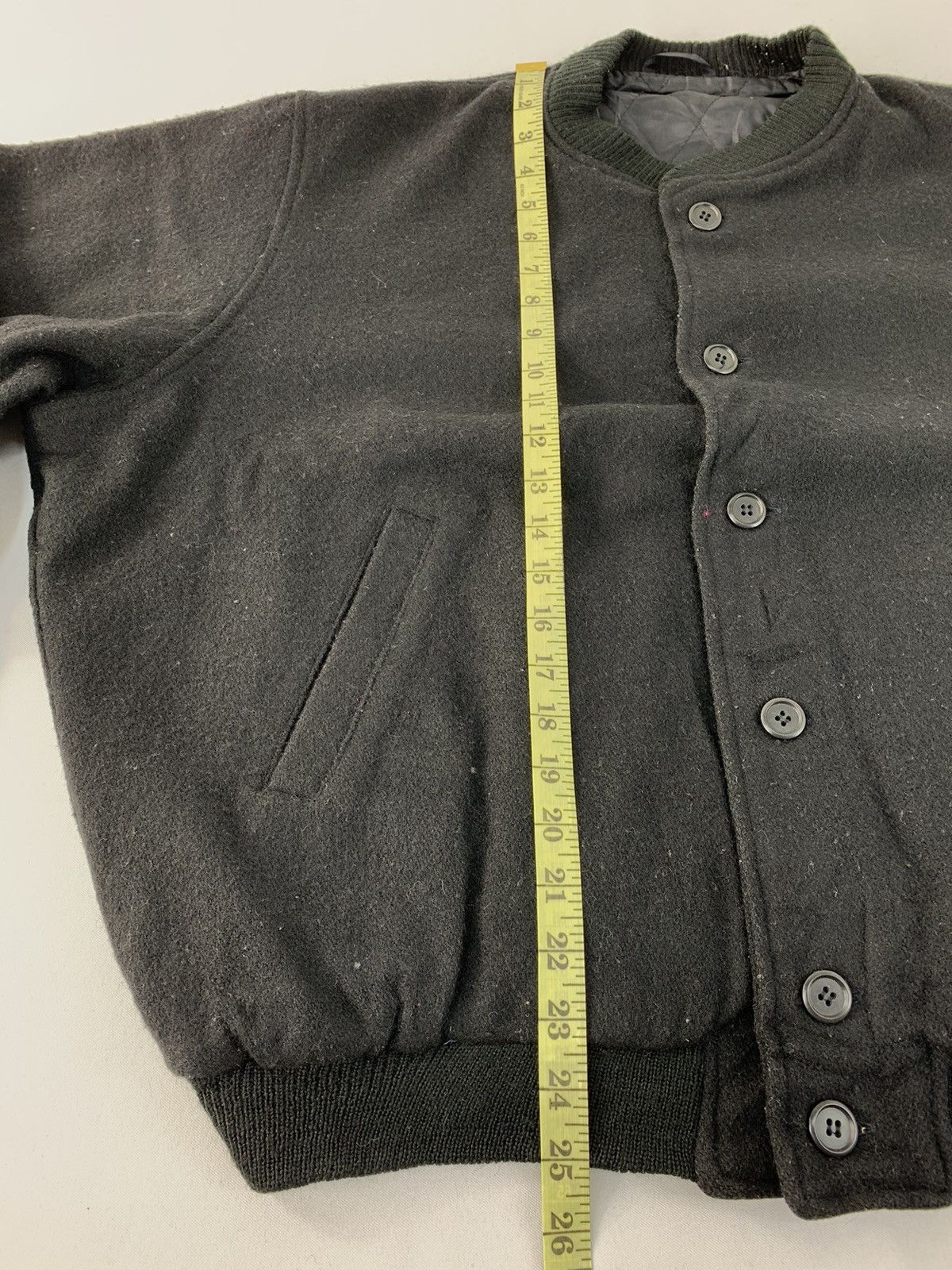 Vintage Hype 90s Japanese Brand Varsity Padded Jacket Button Size US M / EU 48-50 / 2 - 9 Thumbnail