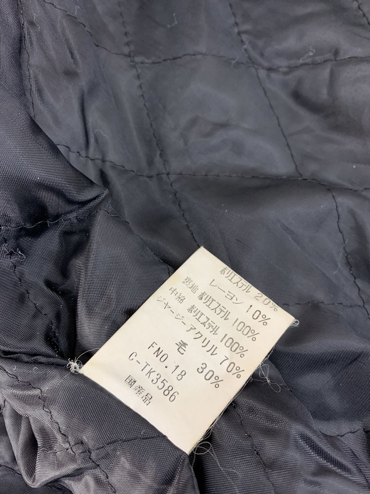 Vintage Hype 90s Japanese Brand Varsity Padded Jacket Button Size US M / EU 48-50 / 2 - 7 Thumbnail