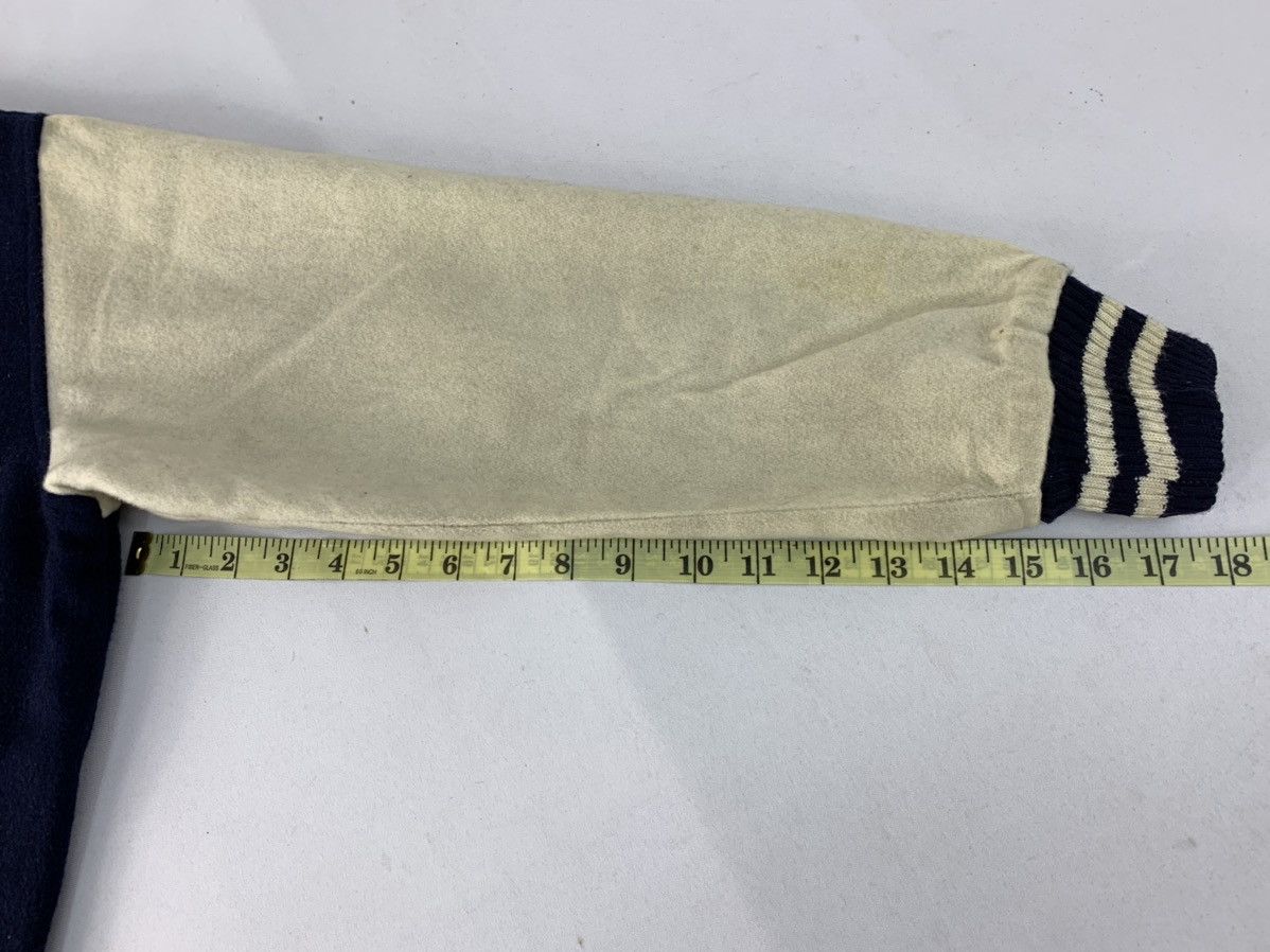 Vintage Hype 90s Simple Japanese Brand Varsity Jacket Wool Sleeve Size US M / EU 48-50 / 2 - 10 Thumbnail