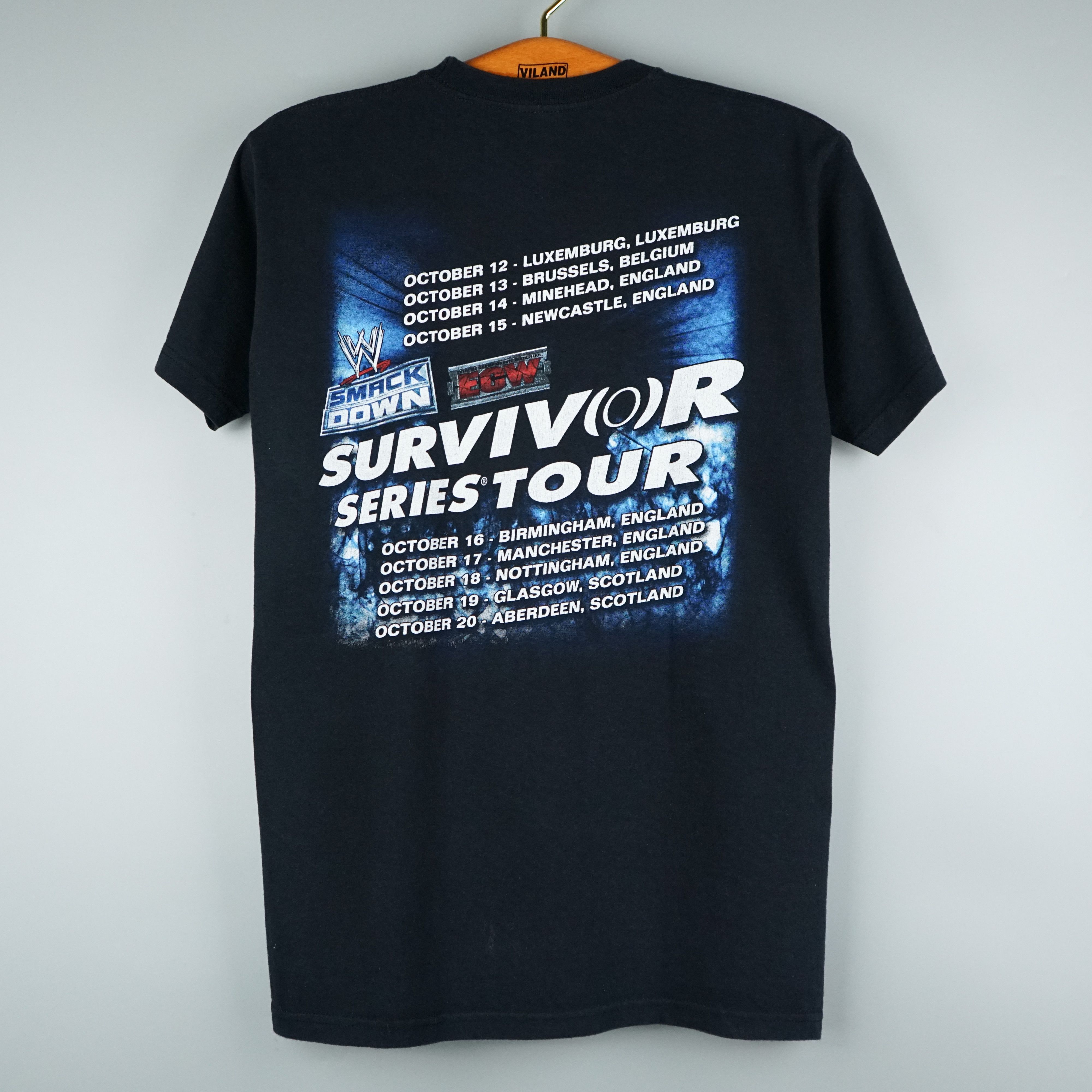 Vintage × WWE 2007 WWE Survivor Series Tour Size US S / EU 44-46 / 1 - 4 Thumbnail