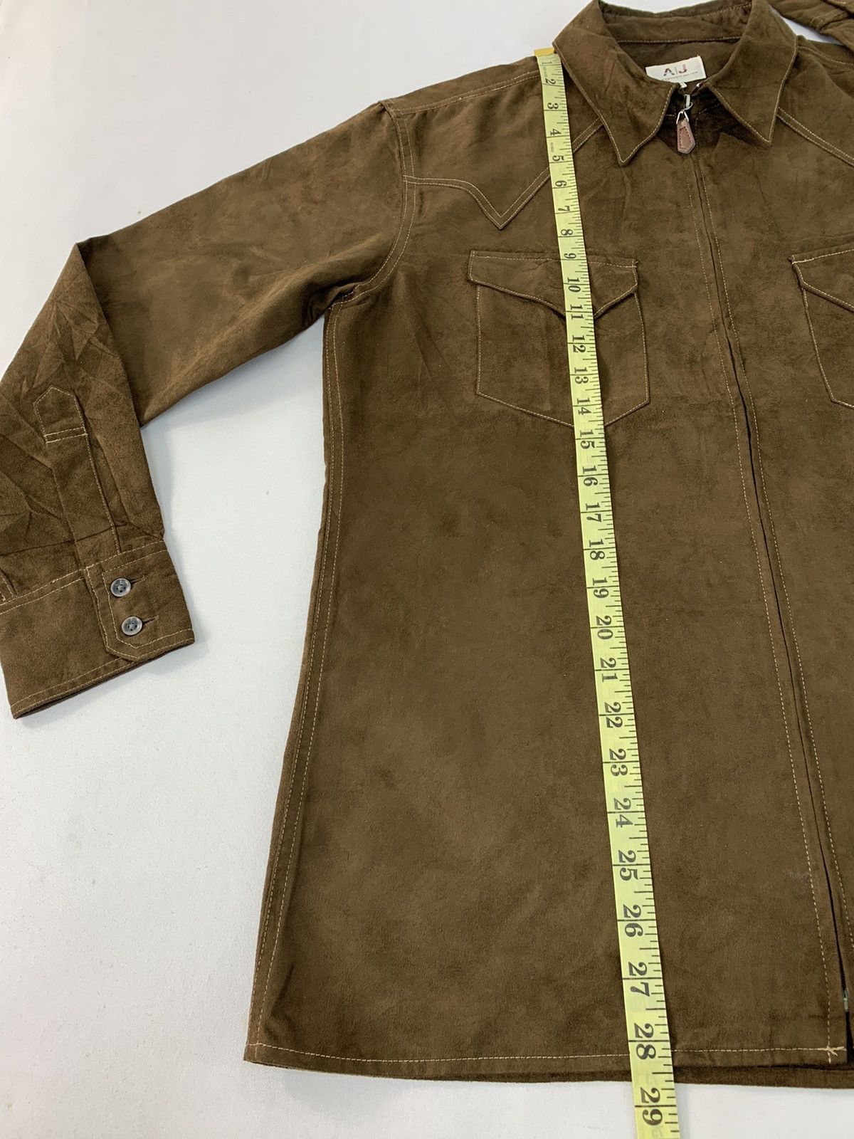 Alexander Julian Rare Design Trucker Cowboy Zipper Shirt Alexander Julian Size US L / EU 52-54 / 3 - 11 Thumbnail