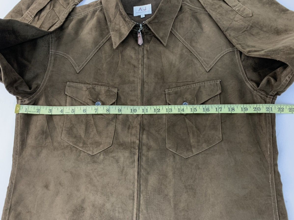 Alexander Julian Rare Design Trucker Cowboy Zipper Shirt Alexander Julian Size US L / EU 52-54 / 3 - 10 Thumbnail