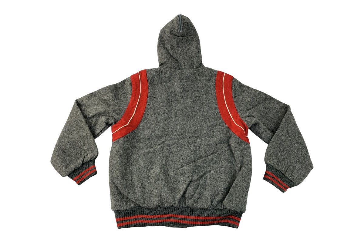 Vintage Hype 90s Mic Yankee Varsity Hoodies Jacket Sherpa Inner Size M / US 6-8 / IT 42-44 - 6 Thumbnail