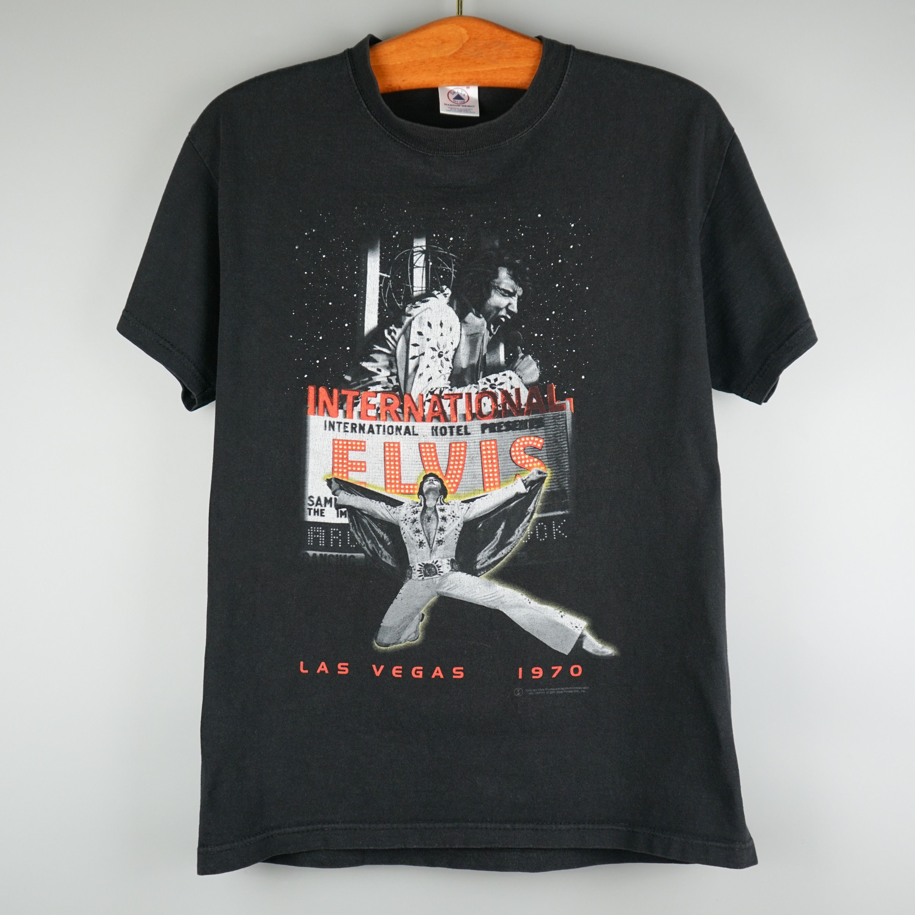 Band Tees × Vintage 1970 Elvis Presley t-shirt 90s print Size US M / EU 48-50 / 2 - 1 Thumbnail