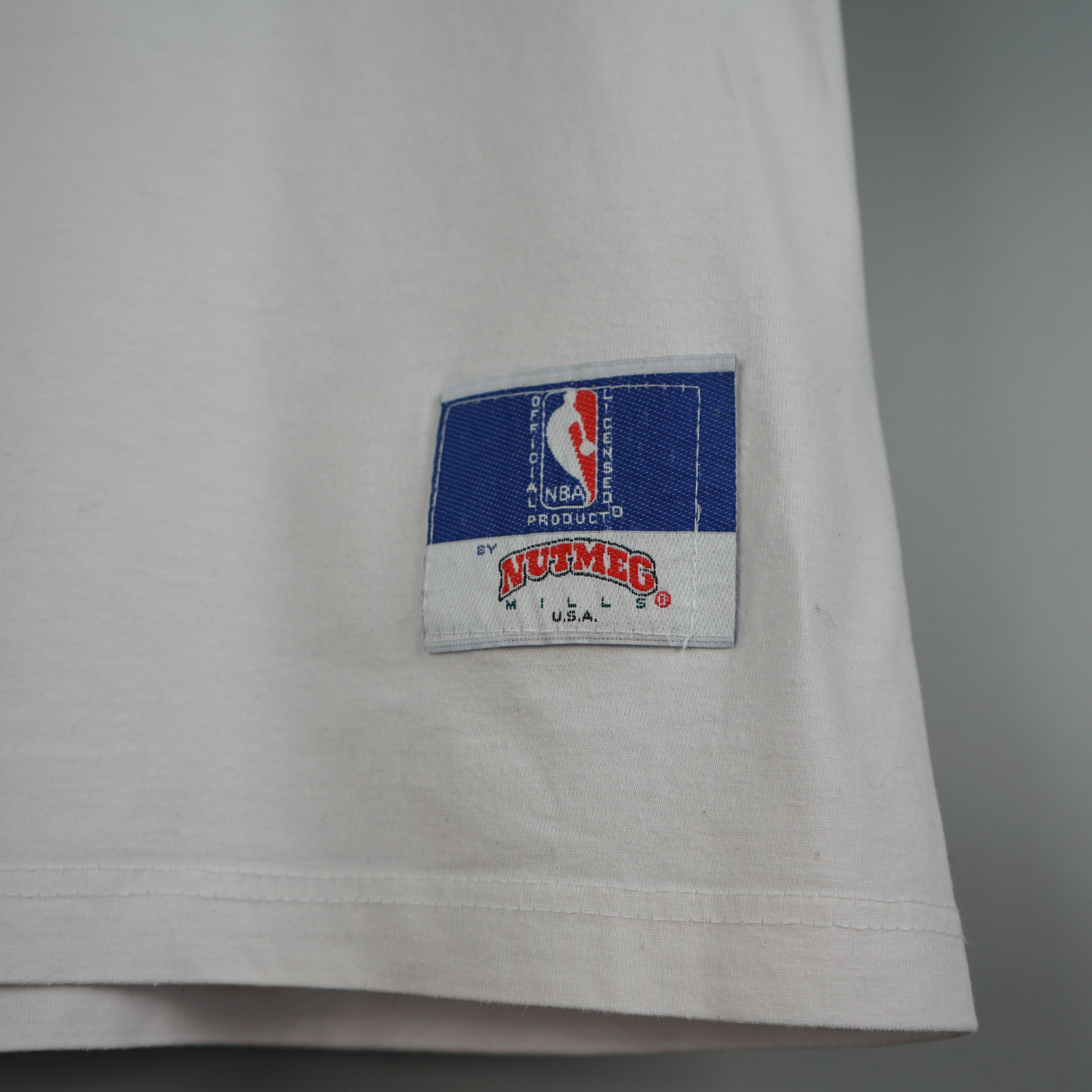 NBA × Nutmeg × Vintage 1990s NBA LOGO t-shirt Size US M / EU 48-50 / 2 - 3 Thumbnail