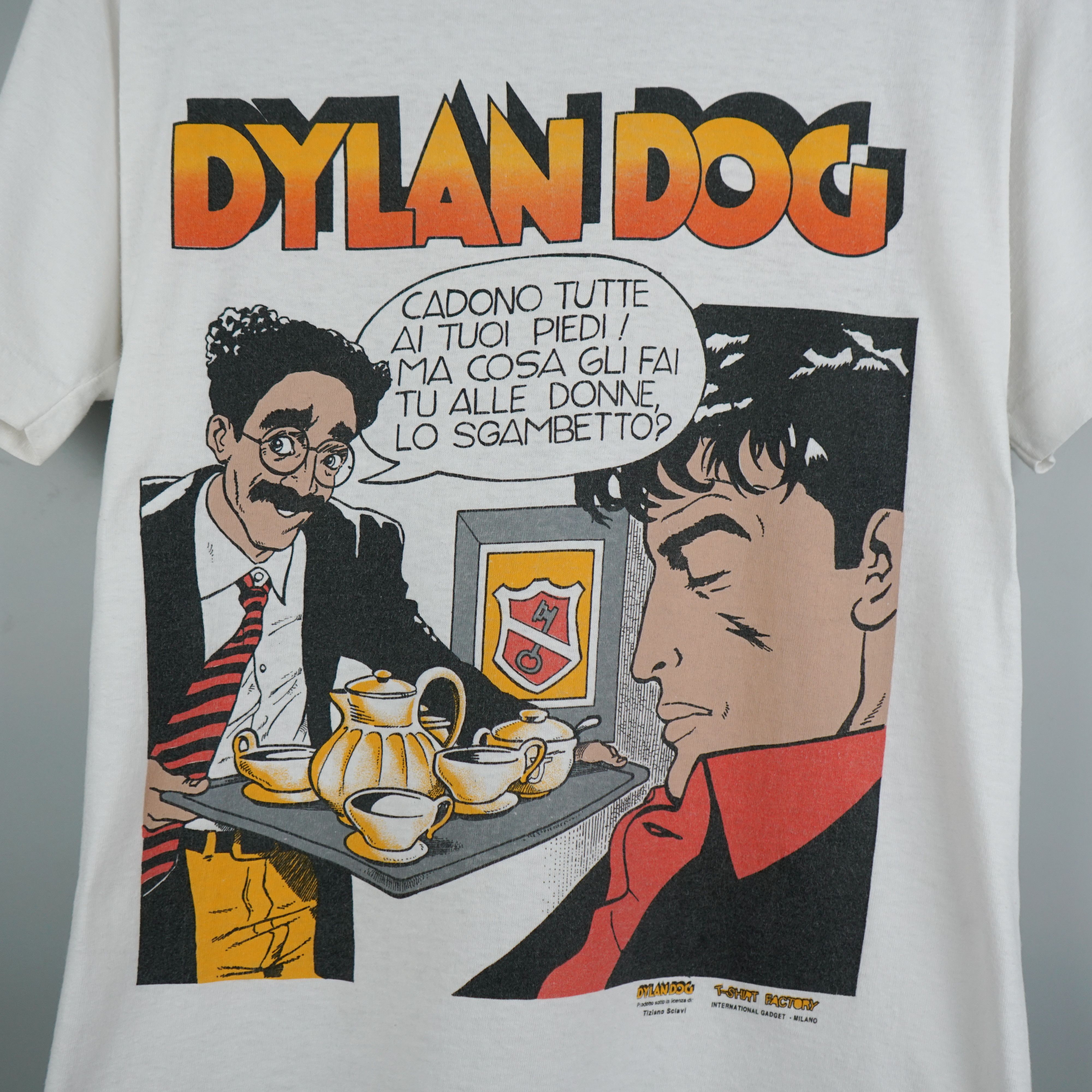 Expert Horror × Vintage vintage Dylan Dog 1992 t shirt Single Stitch Size US M / EU 48-50 / 2 - 2 Thumbnail