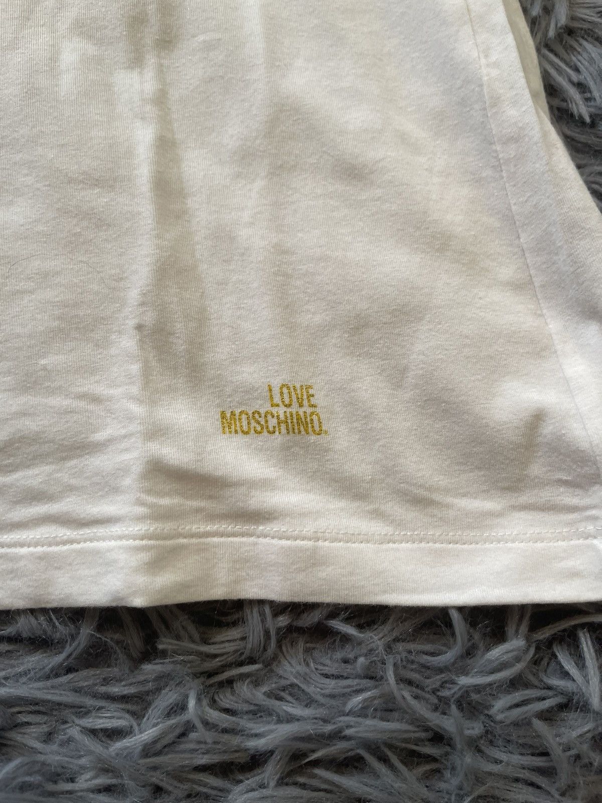 Love Moschino × Moschino Moschino love + hate graphic t-shirt Size M / US 6-8 / IT 42-44 - 2 Thumbnail