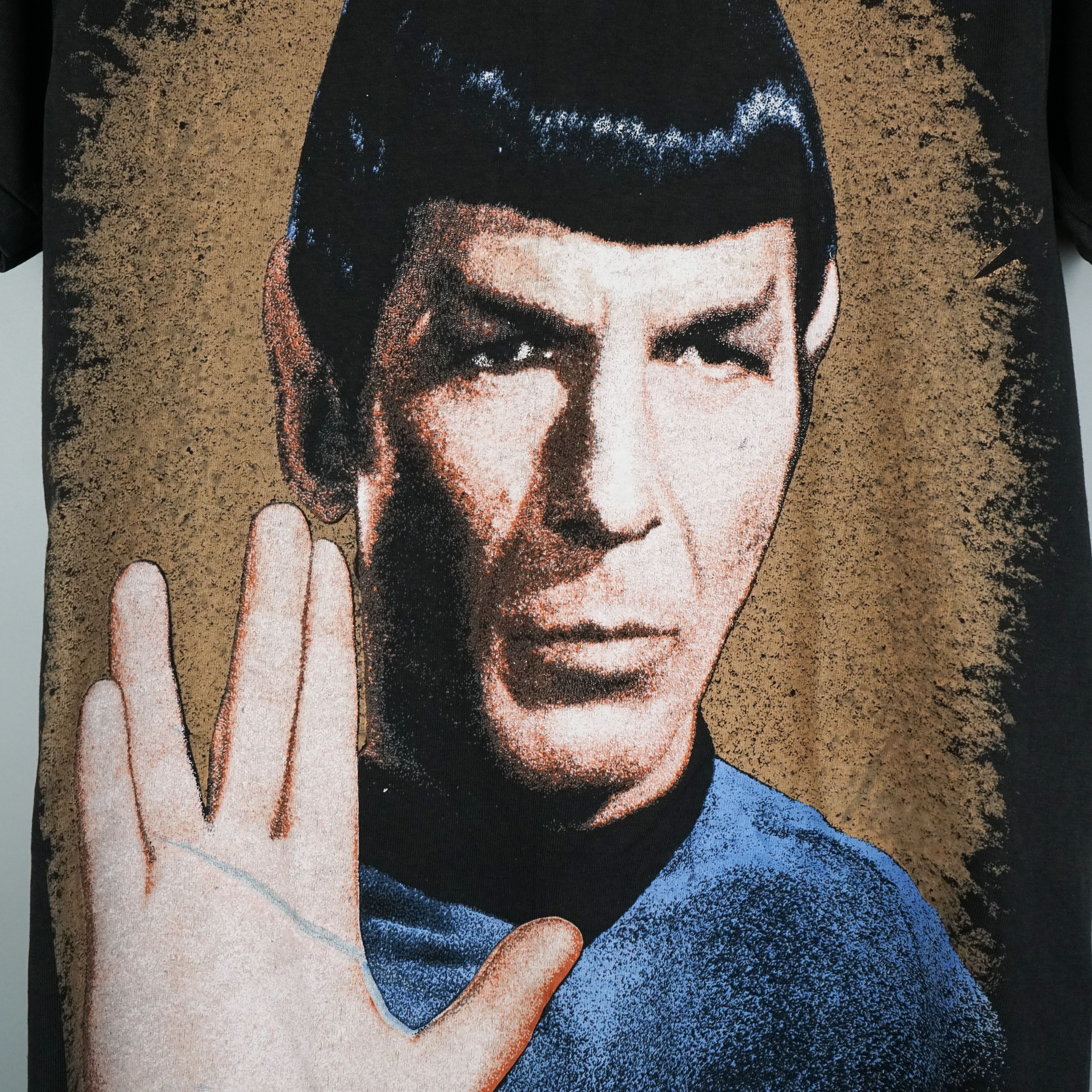 Sci-Fi Fantasy × Vintage 1991 Star Trek Spock t-shirt Size US M / EU 48-50 / 2 - 2 Thumbnail