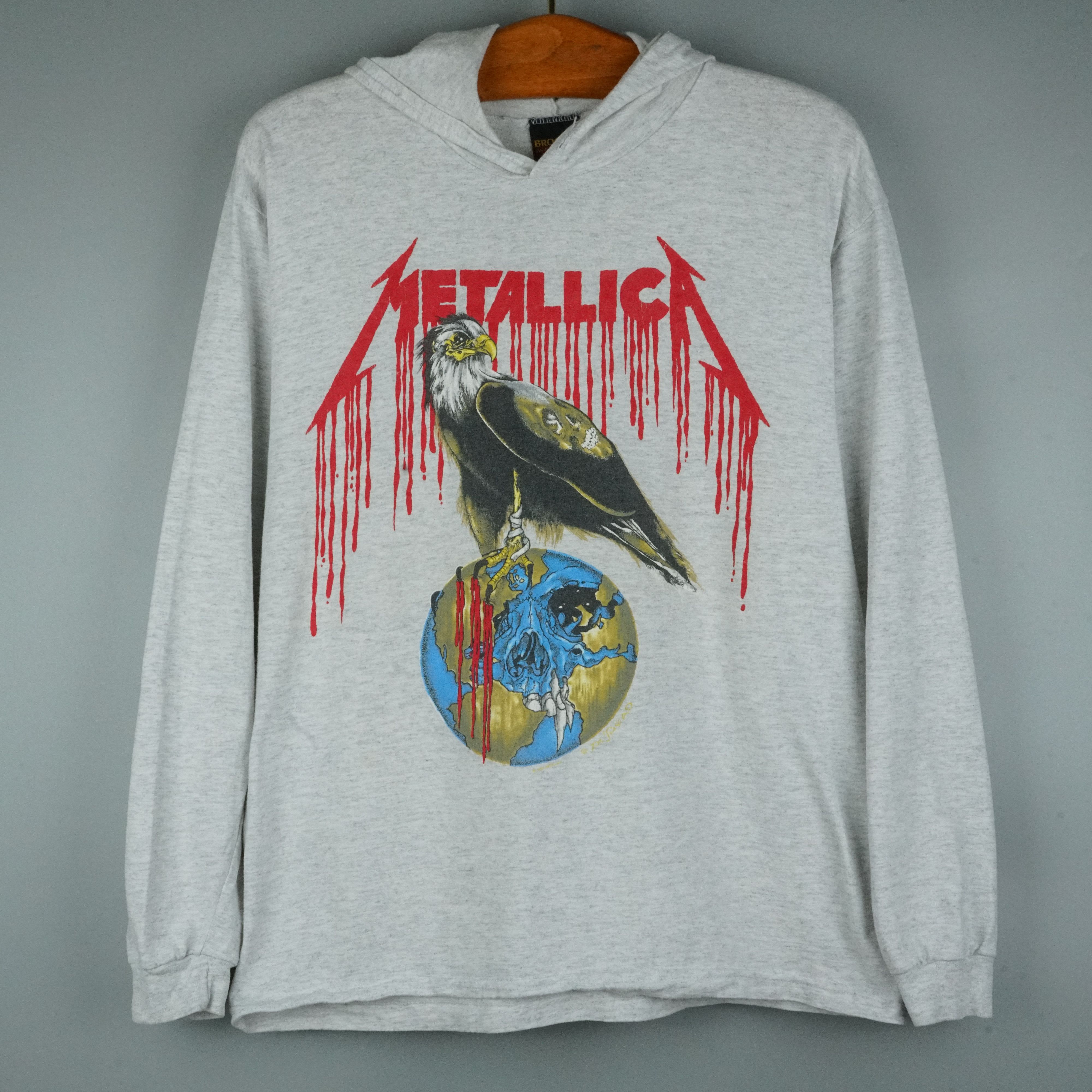 Band Tees 1993 Metallica Nowhere Else to Roam Hoodie Size US M / EU 48-50 / 2 - 1 Thumbnail