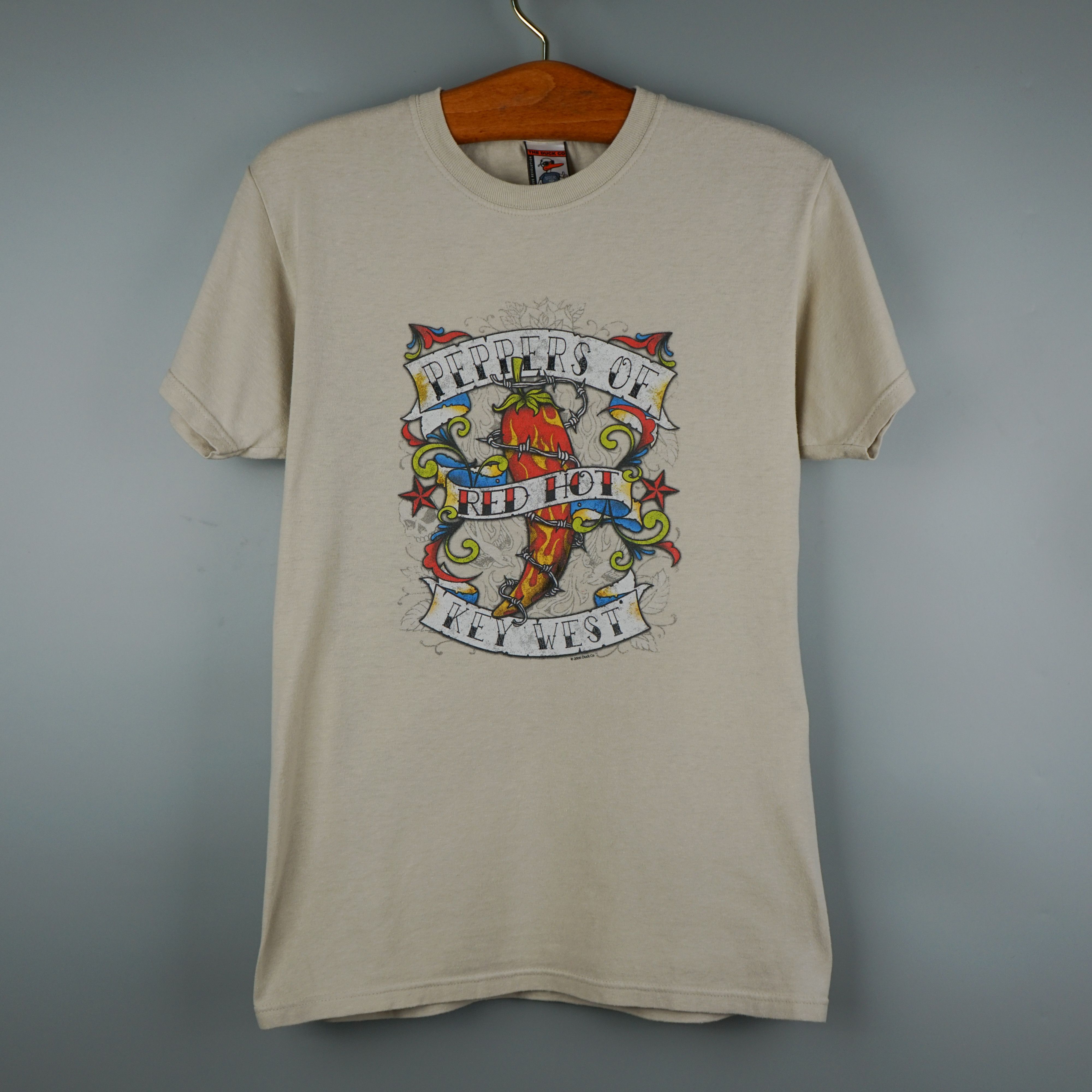 Band Tees × Vintage Vintage Red Hot Chili Peppers t shirt by Key West Size US S / EU 44-46 / 1 - 1 Thumbnail
