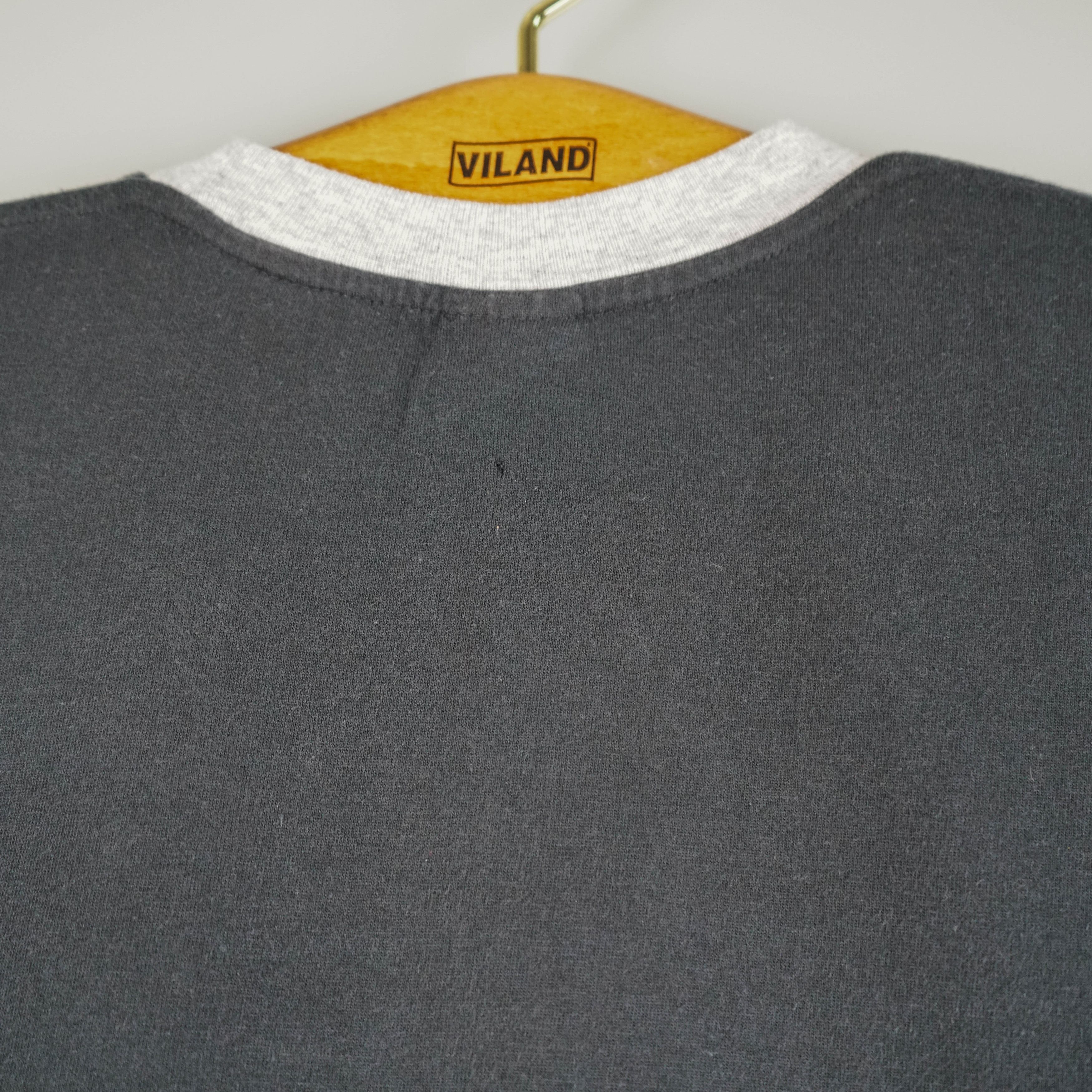 Nike × Vintage 1990s Nike Swoosh t-shirt Made in UK Size US M / EU 48-50 / 2 - 8 Thumbnail