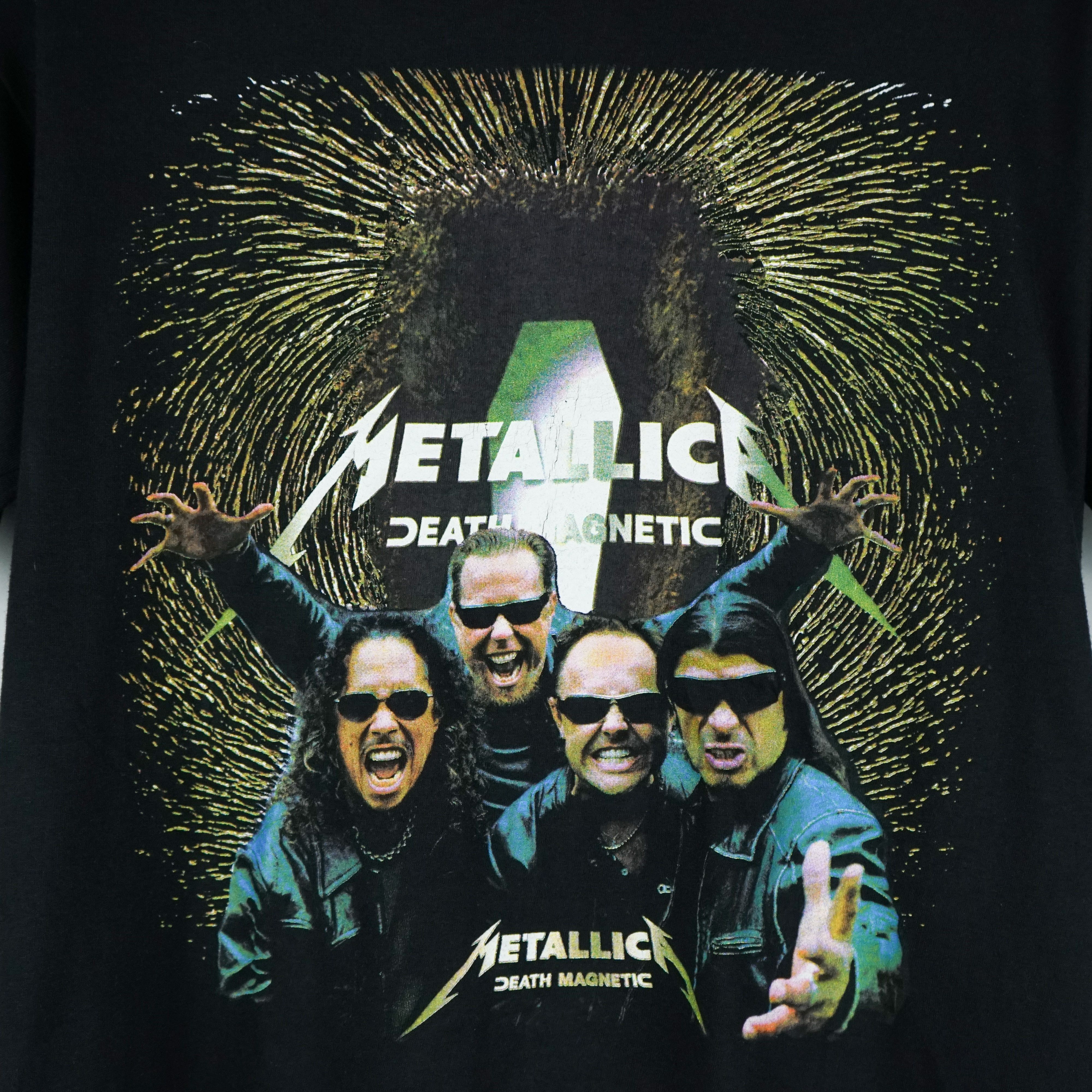 Band Tees × Vintage 2010 Metallica tour t-shirt Death Magnetic Size US M / EU 48-50 / 2 - 2 Thumbnail