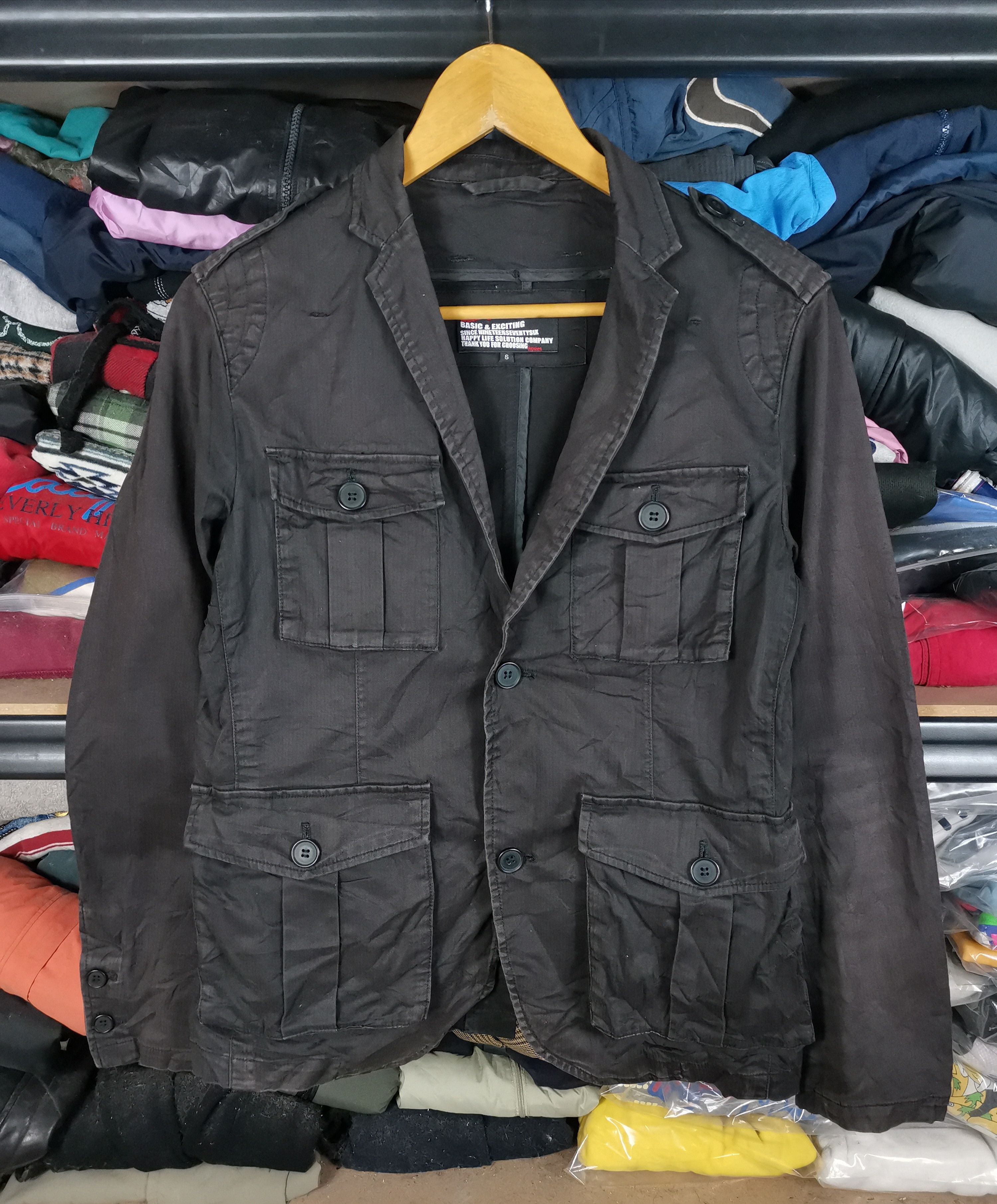 Japanese Brand Vintage Japanese Beams Jacket Size S / US 4 / IT 40 - 1 Thumbnail