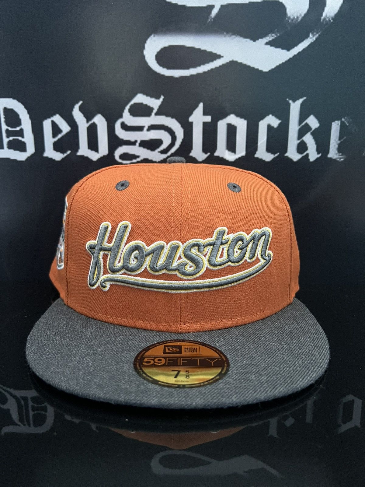 Houston Astros Fitted Hat 7 5/8 (Fall deals Collection)