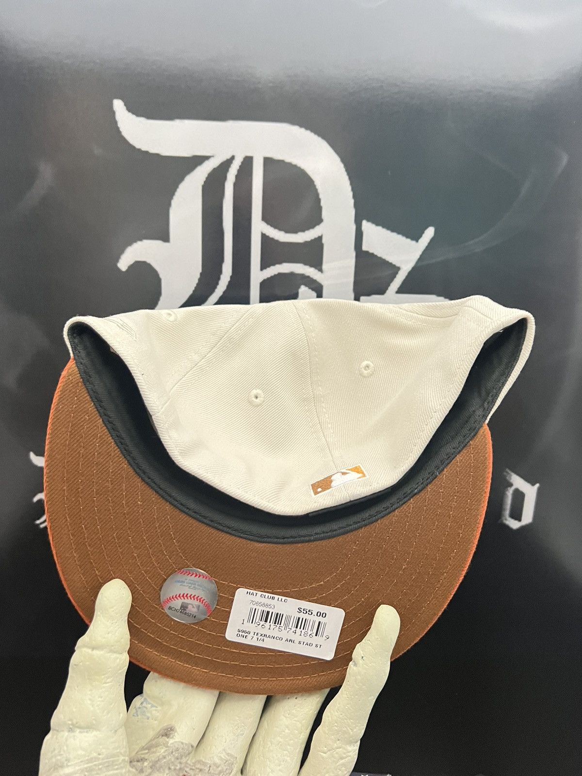 Hat Club × New Era 7 1/4 - Texas Rangers Horror Chainsaw Massacre Fitted Hat Size ONE SIZE - 5 Thumbnail