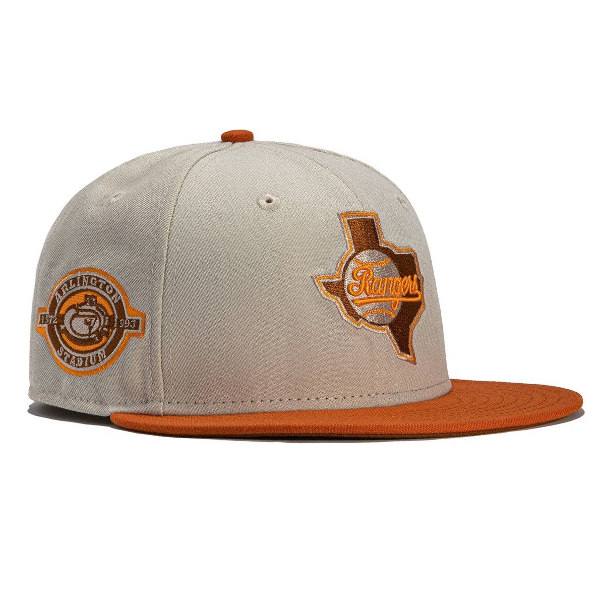 Hat Club × New Era 7 1/4 - Texas Rangers Horror Chainsaw Massacre Fitted Hat Size ONE SIZE - 6 Thumbnail