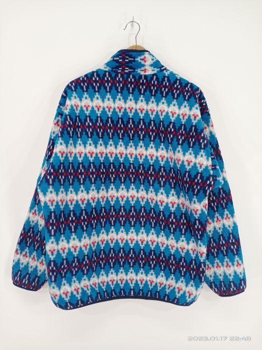 Patagonia best sale multicolor fleece