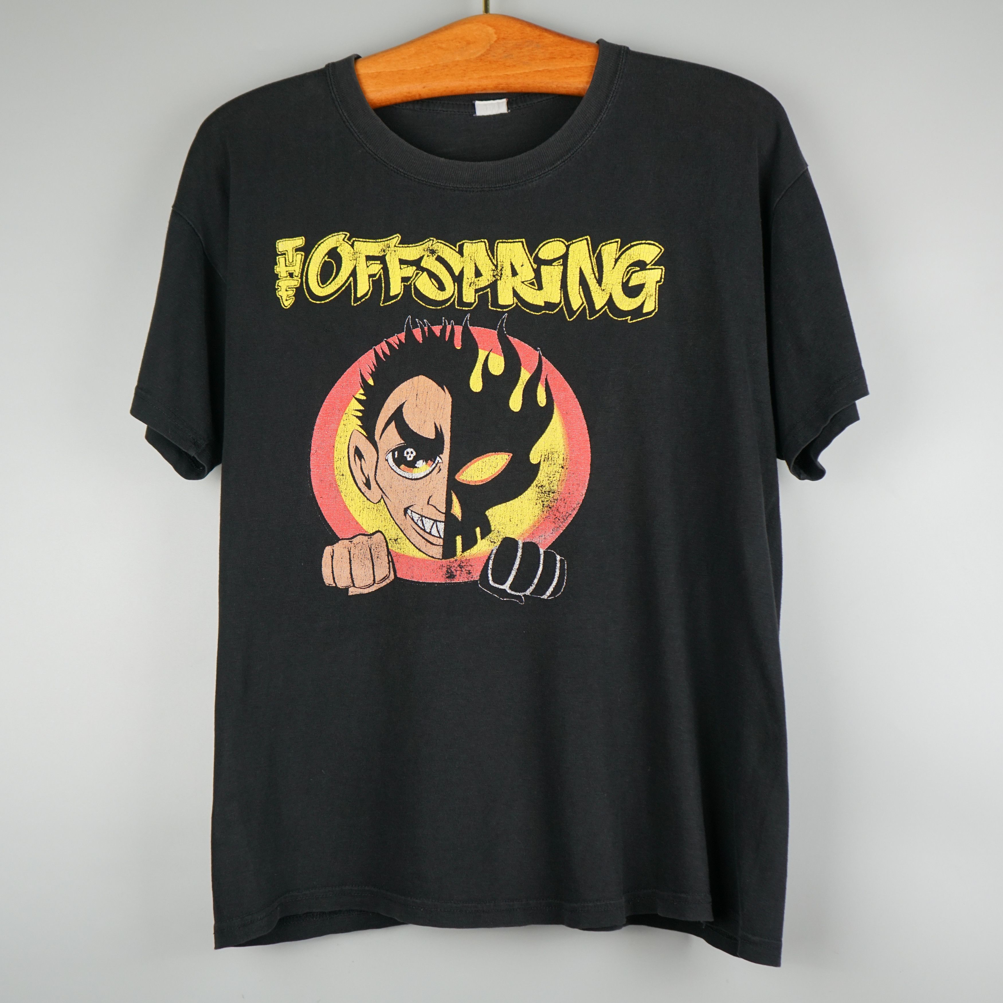 image of Band Tees x Rock T Shirt 2000 The Offspring T-Shrit Conspiracy Of One Album in Black (Size Medium)